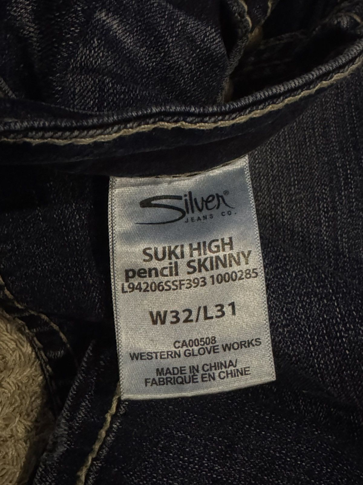Silver Jeans Co. Vintage Y2k Silver Suki Jeans W32 L31 Size 32" / US 10 / IT 46 - 4 Thumbnail