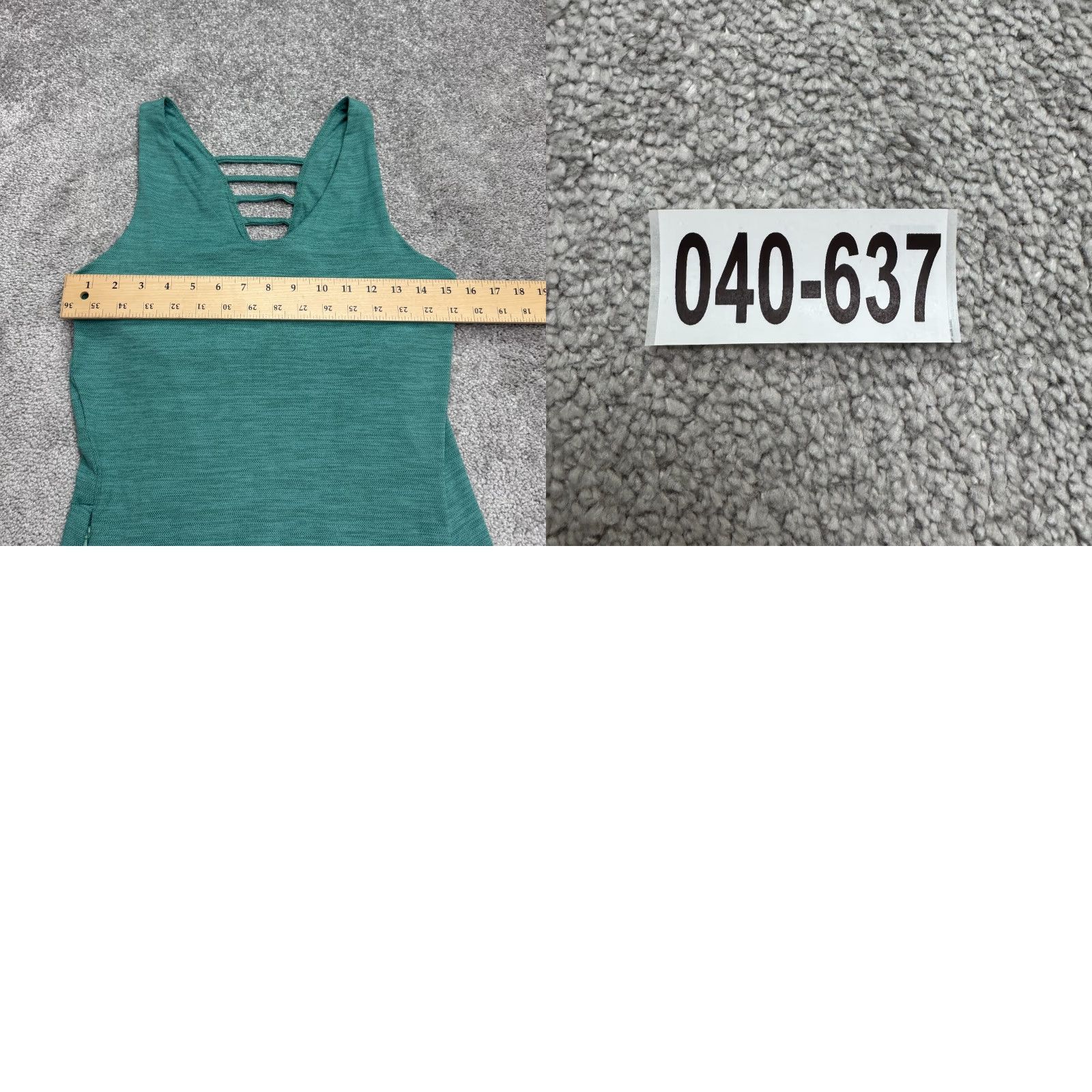 Toad&Co Toad&Co Tech Tomboy A-Line Tank Dress Women M Green Sleeveless Zip Pocket V-Neck Casual Knit Lightweight Pockets Solid Short Dress Size M / US 6-8 / IT 42-44 - 10 Thumbnail