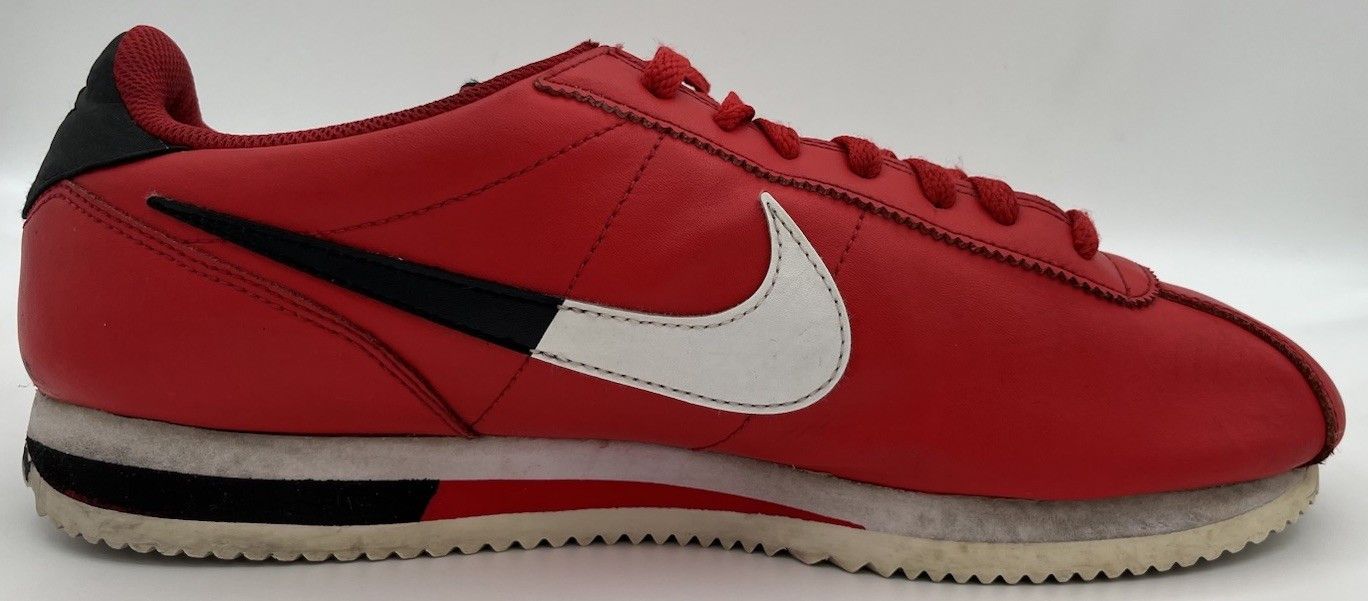 Nike Nike Cortez NBA SE Red White Black Sneakers Mens Size 12 Size US 12 / EU 45 - 4 Thumbnail