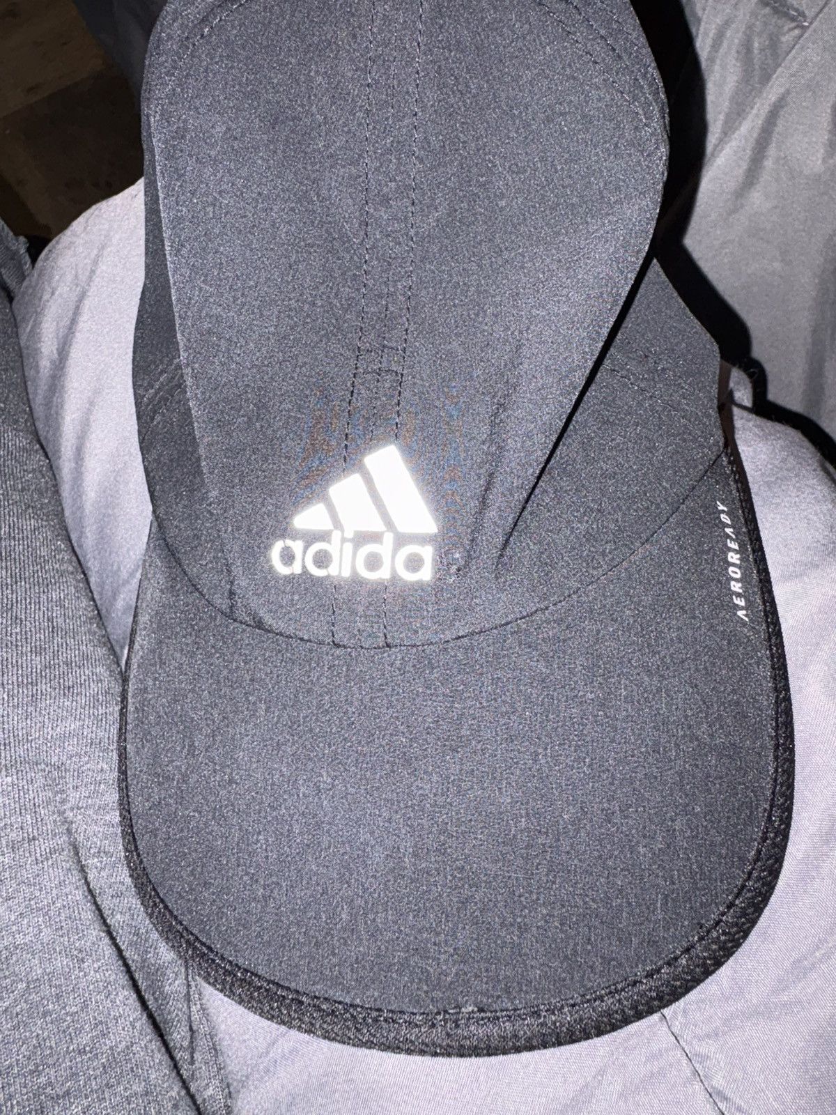 Adidas Adidas Adizero Hat Cap Running Mens Black Climacool Size ONE SIZE - 2 Thumbnail