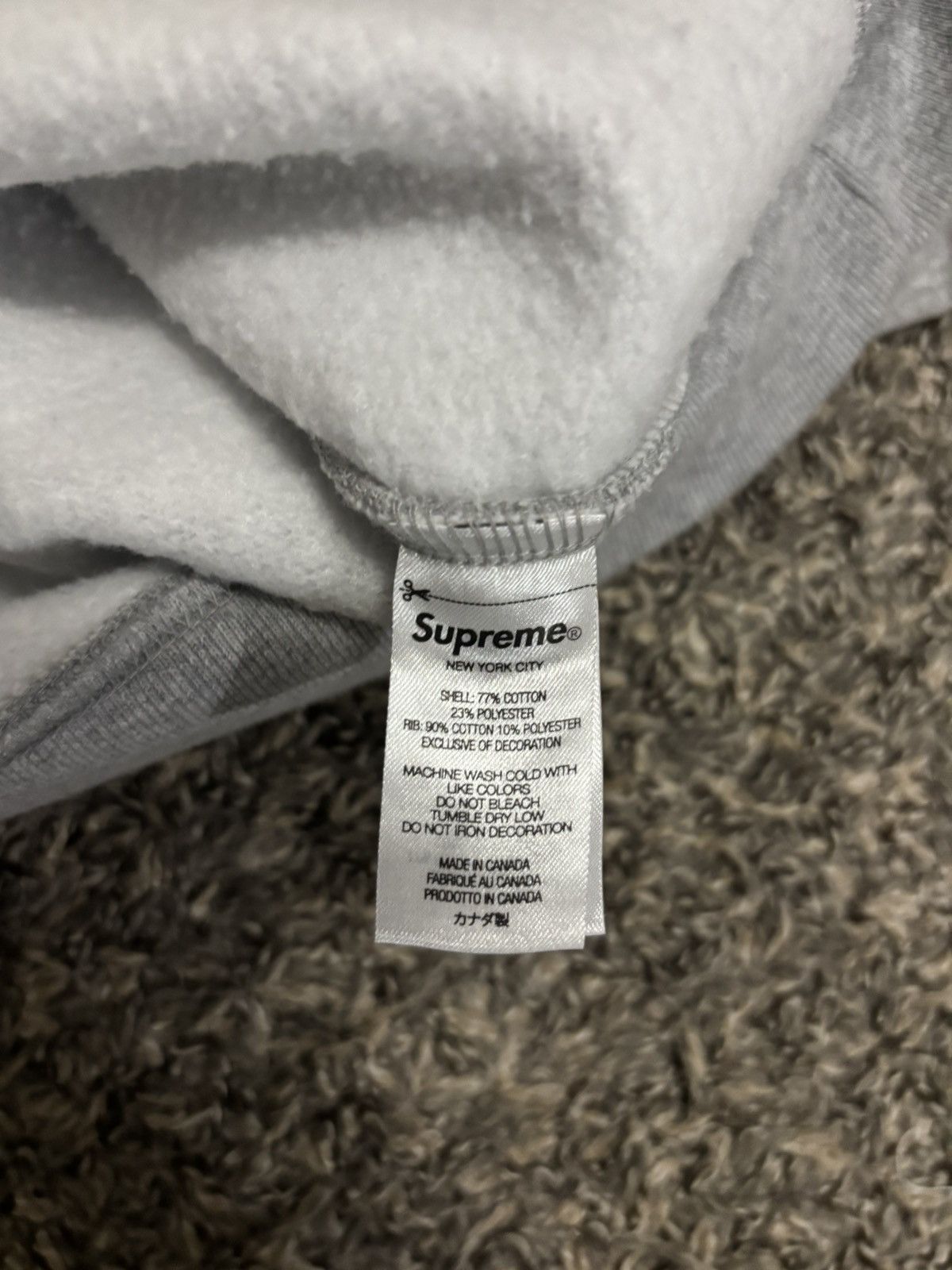 Supreme Supreme Box Logo Crewneck Size US XXL / EU 58 / 5 - 6 Thumbnail