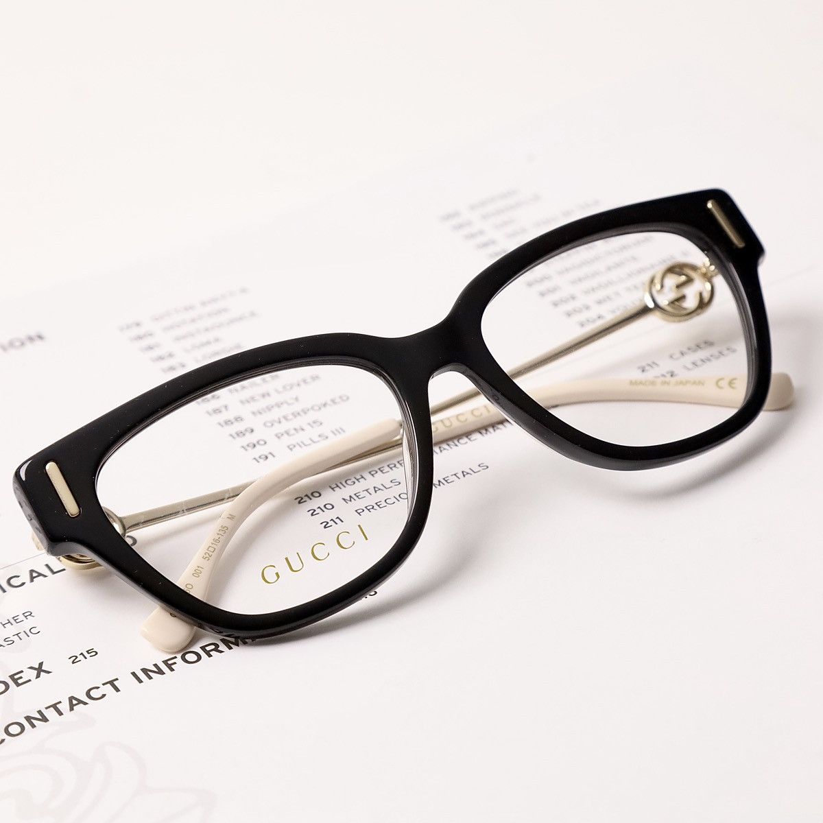 Gucci GUCCI GG1205O 001 GLASSES Size ONE SIZE - 8 Thumbnail