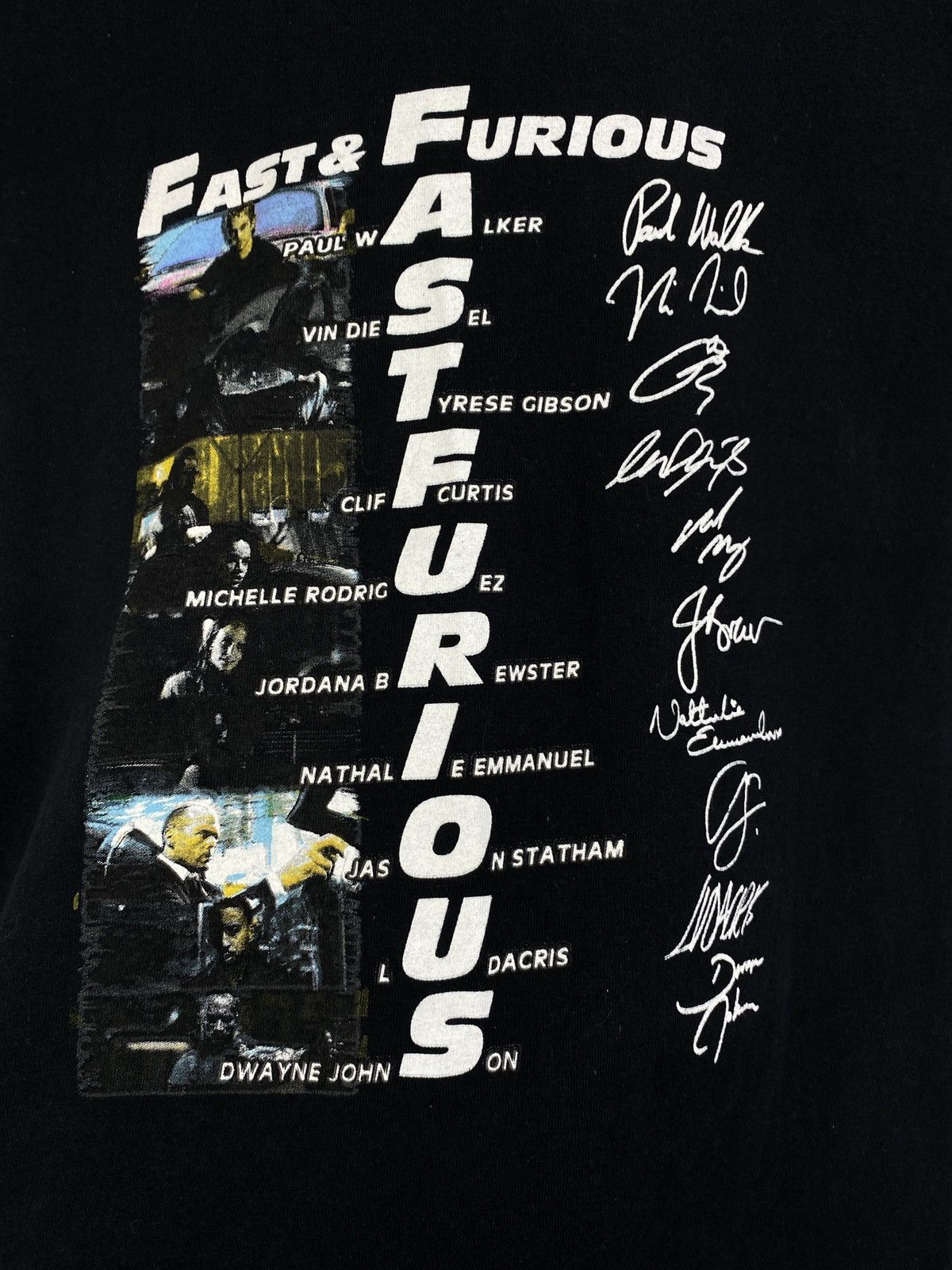 Other 🇺🇸 Vintage 2001 Fast Furious Vin Diesel Paul Walker T-Shirt Size US M / EU 48-50 / 2 - 6 Thumbnail