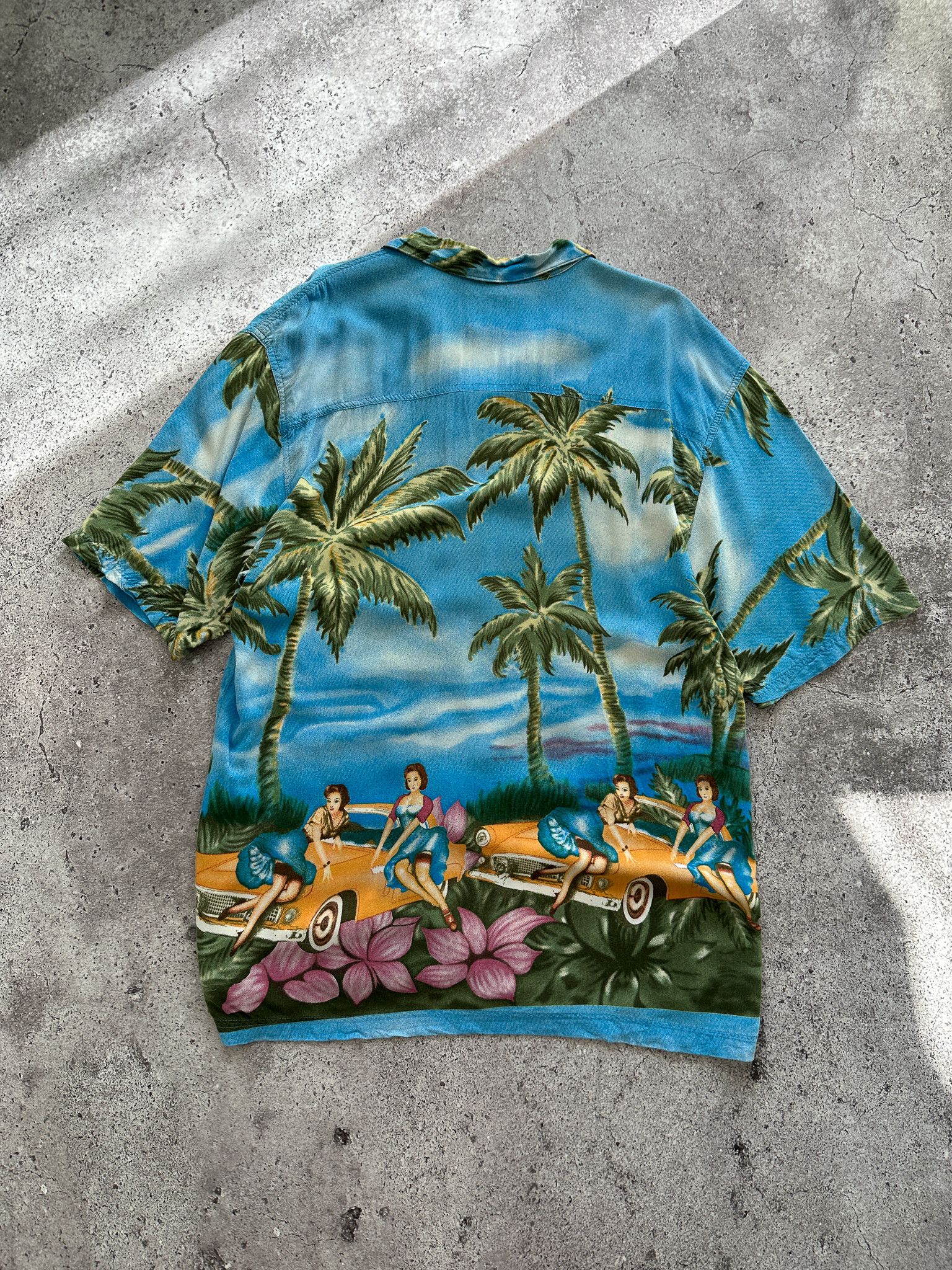 Vintage Vintage Hawaiian Sun Aloha Shirt Size US M / EU 48-50 / 2 - 2 Thumbnail