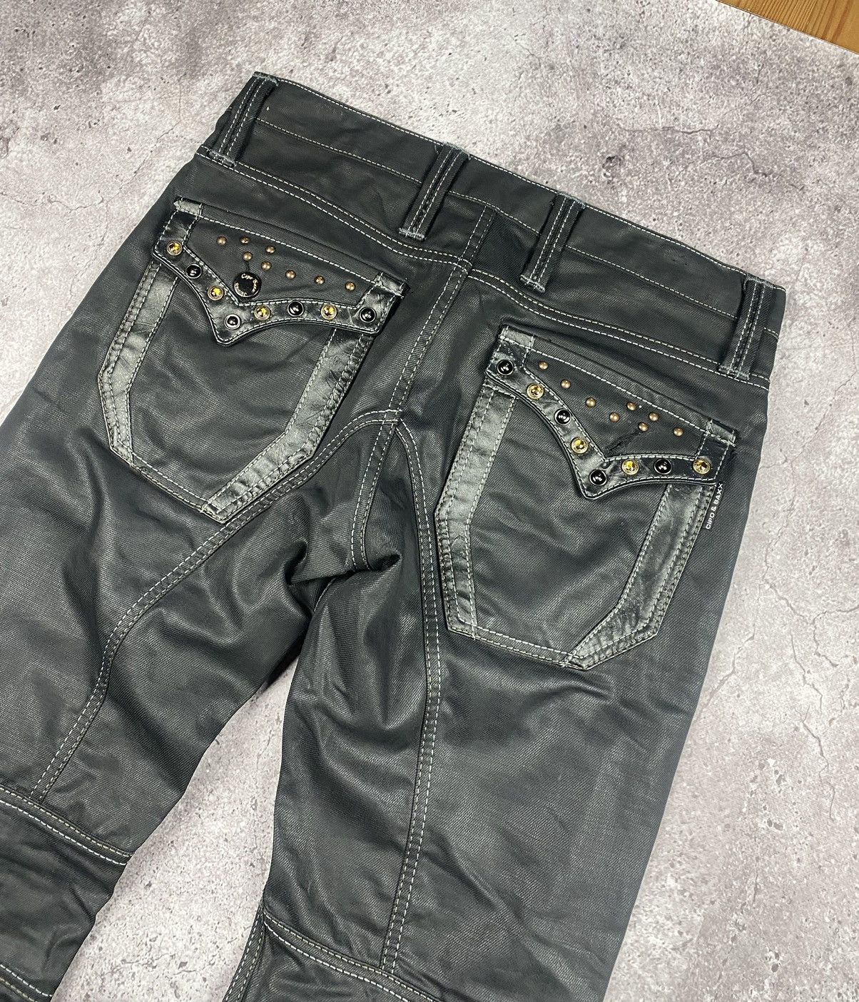 Japanese Brand 💥💥 Avant Garde Jeans Baxx Pants Japanese Y2K JUNYA Watanabe Size US 34 / EU 50 - 3 Thumbnail