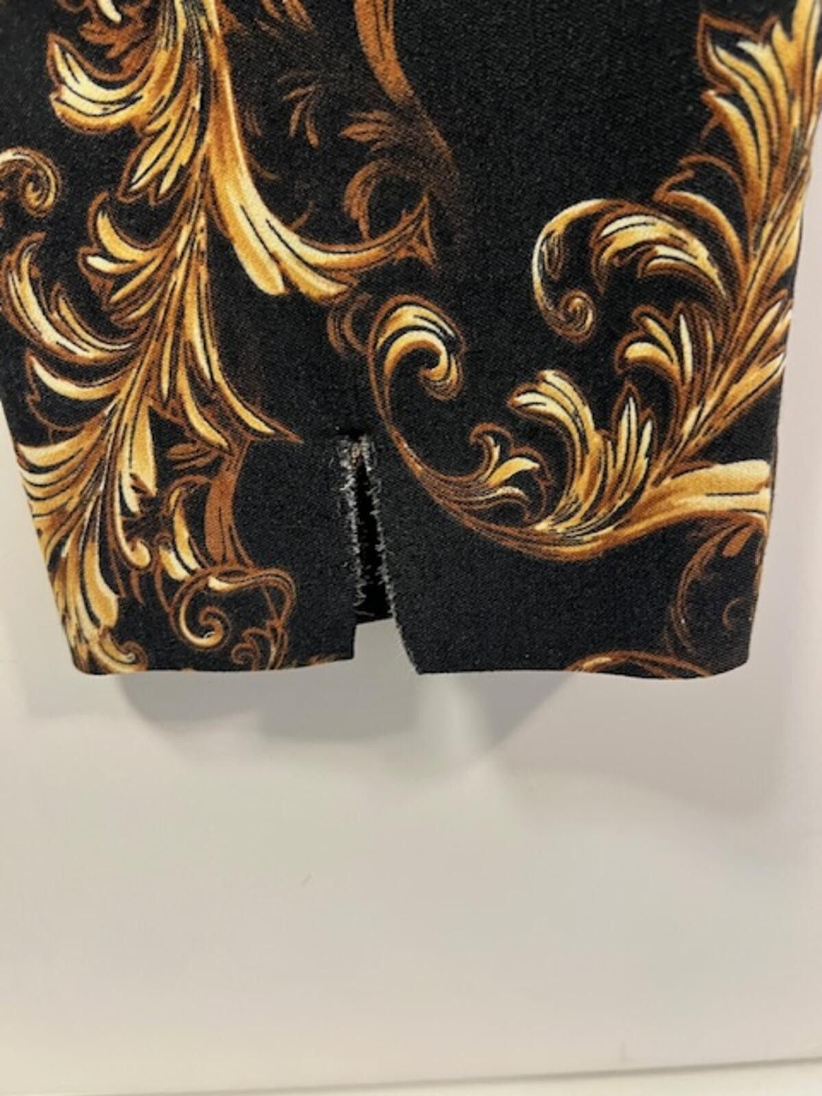 Other TRUTH BY REPUBLIC Black and Gold stretch pants Size 32" / US 10 / IT 46 - 4 Thumbnail