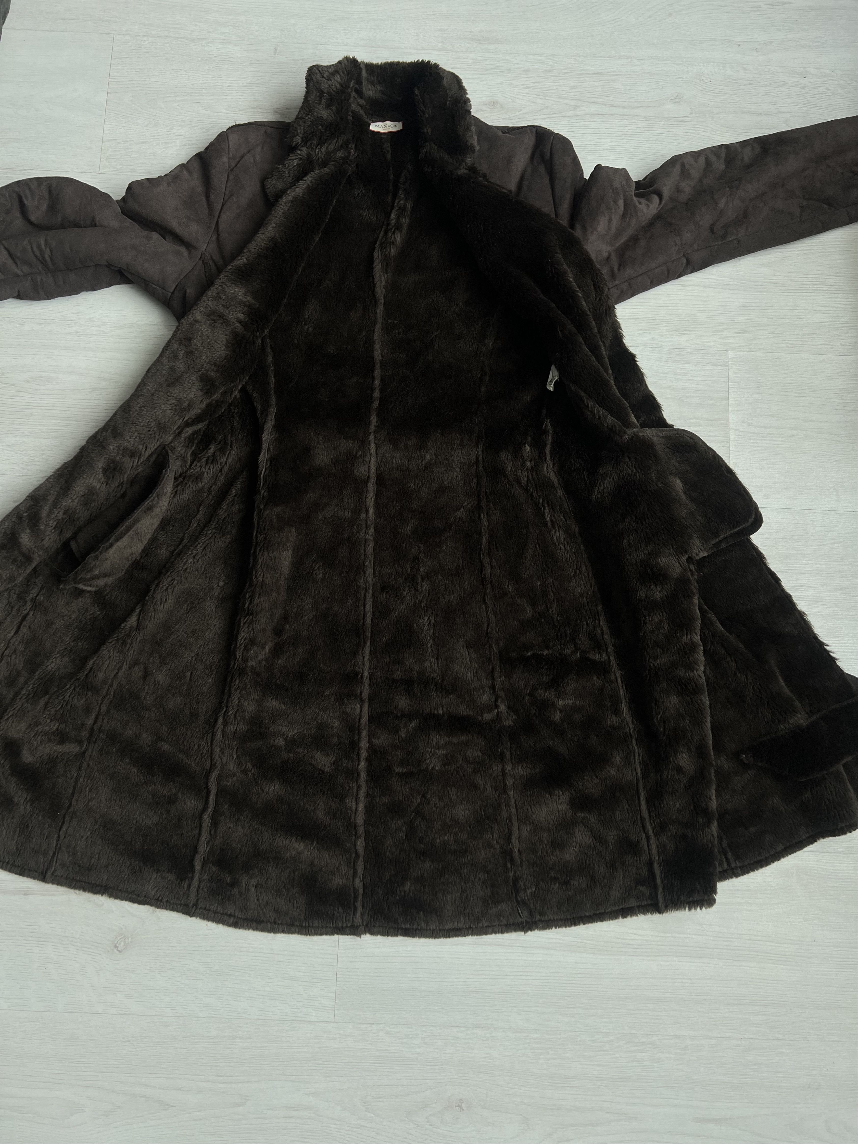 MAX&Co. Max & Co Brown Coat Size L / US 10 / IT 46 - 5 Thumbnail