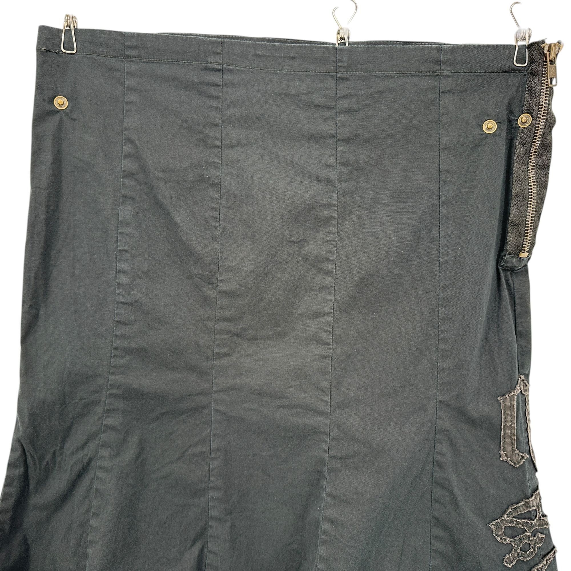GSUS Sindustries GSUS Sindustries Womens Small Skirt A-Line Black Gothic Emo Size 30" / US 8 / IT 44 - 3 Thumbnail