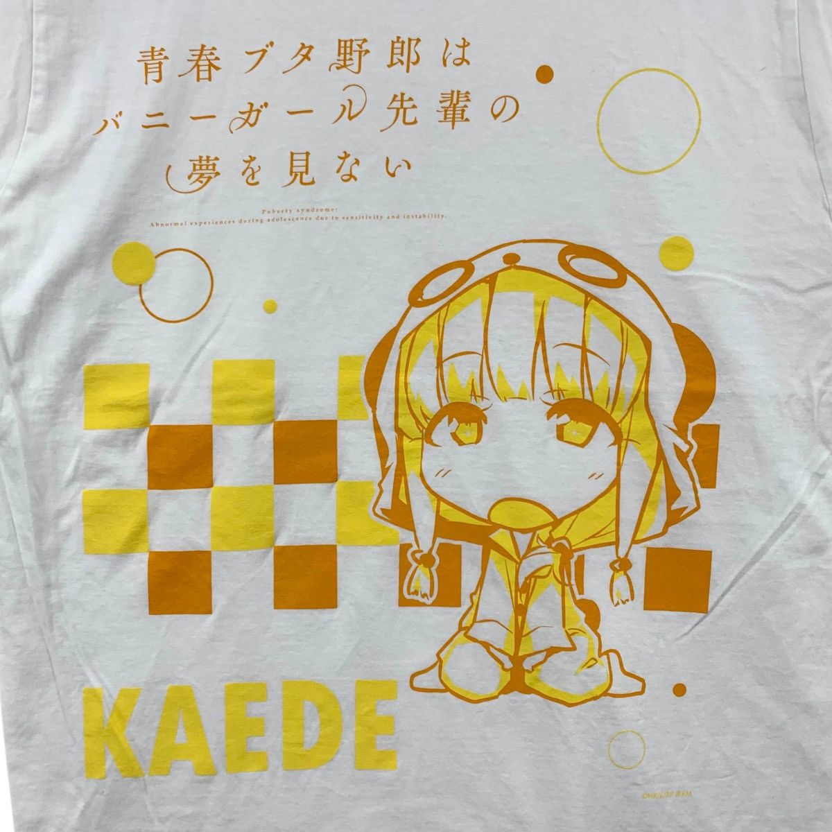 Vintage AZUSAGAWA KAEDE Rascal Does Not Dream of Bunny Girl Shirt Size US L / EU 52-54 / 3 - 4 Thumbnail