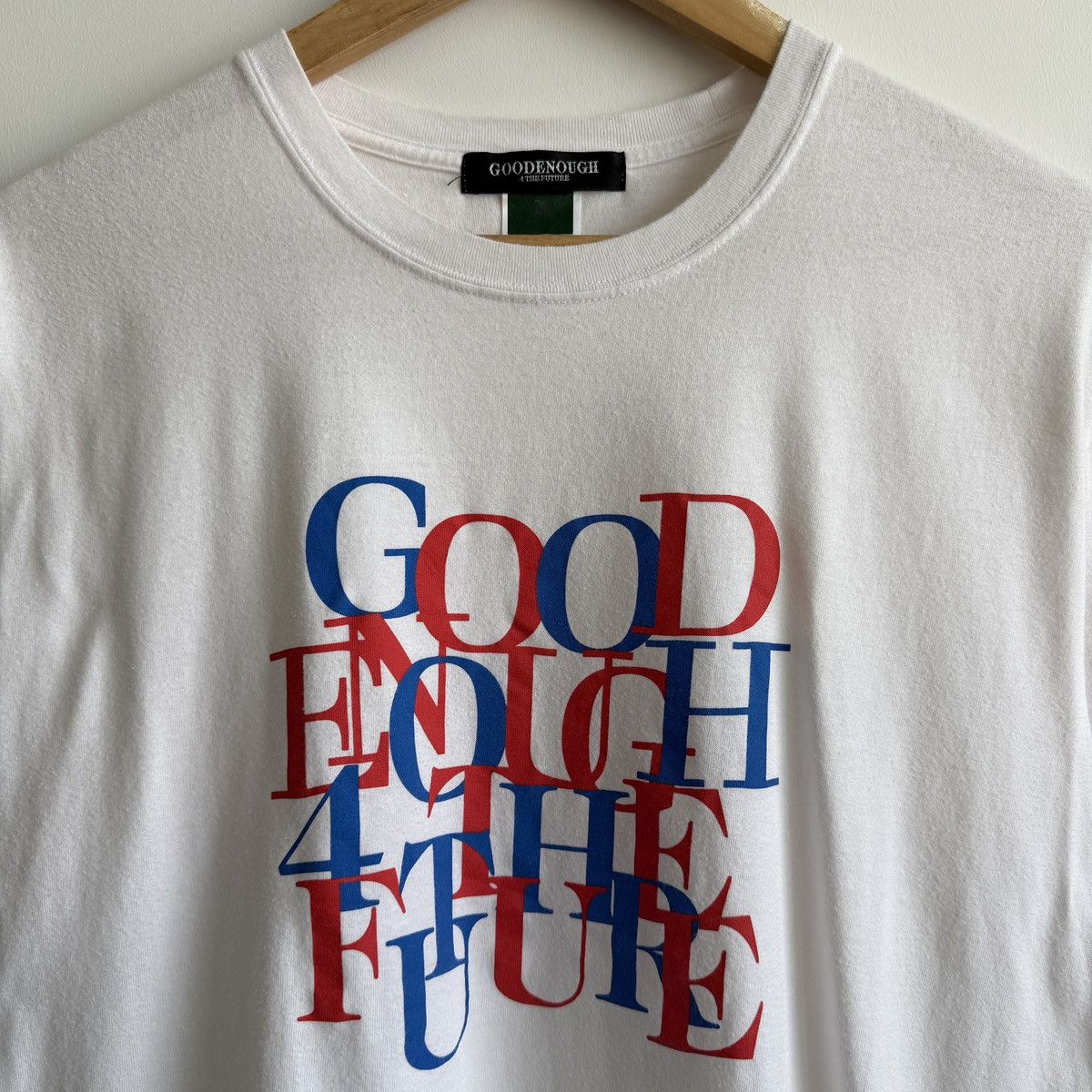 Hiroshi Fujiwara Vintage Good Enough by Hiroshi Fujiwara Tee Shirt Size US L / EU 52-54 / 3 - 2 Thumbnail