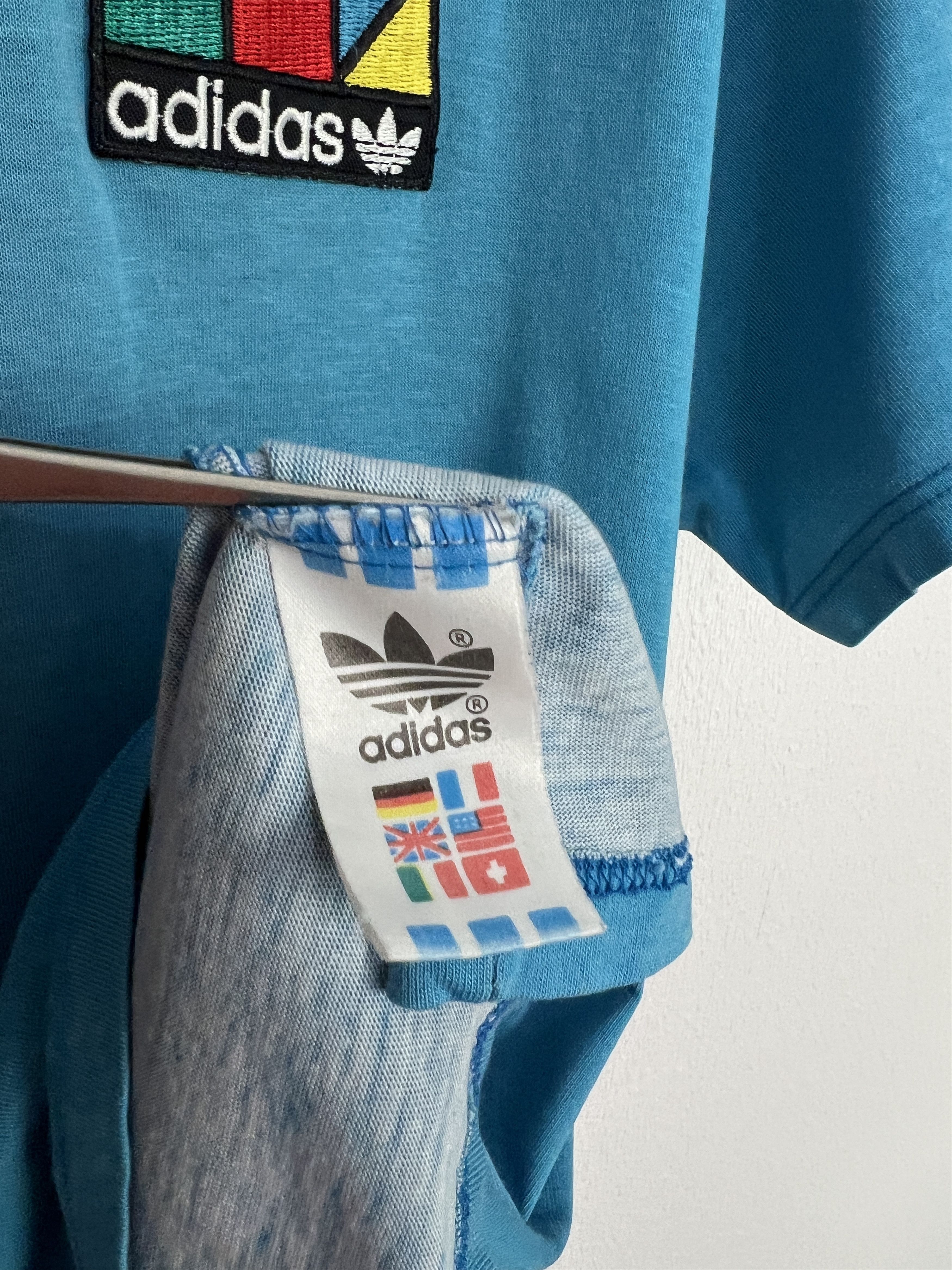 Adidas Vintage 90's Adidas Ivan lendl Tennis Shirt Jersey Polo Rare Size US L / EU 52-54 / 3 - 9 Thumbnail