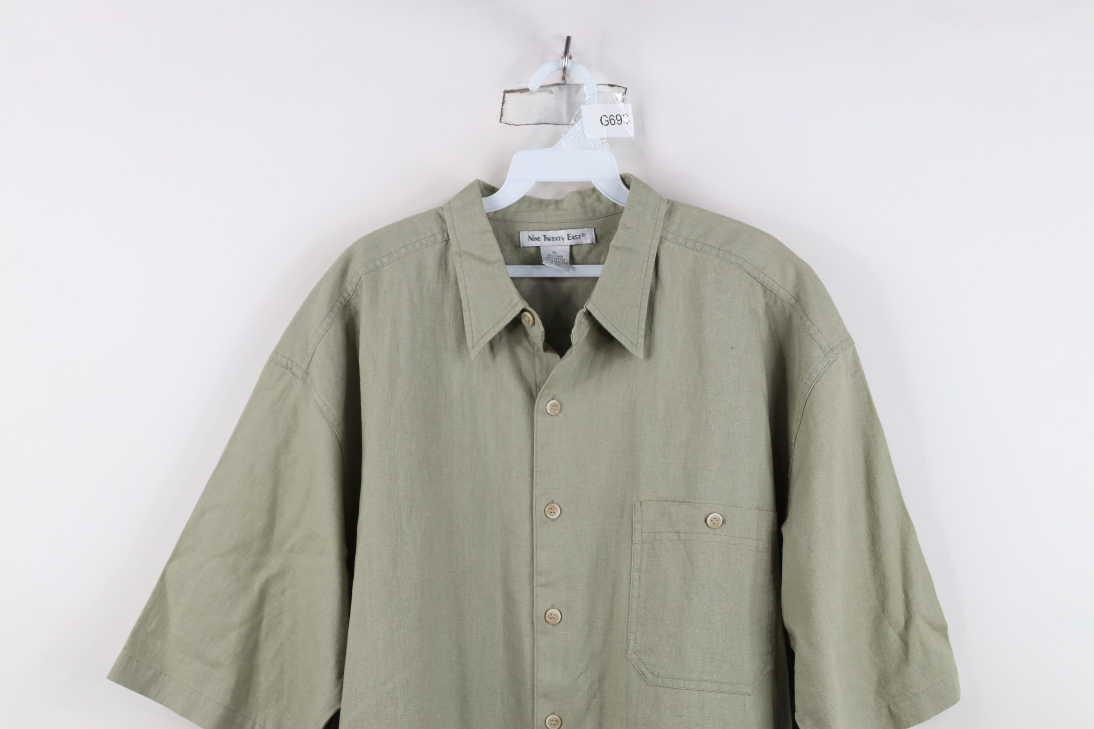 Vintage Vintage 90s Streetwear Blend Baggy Fit Collared Button Shirt Size US XL / EU 56 / 4 - 2 Thumbnail
