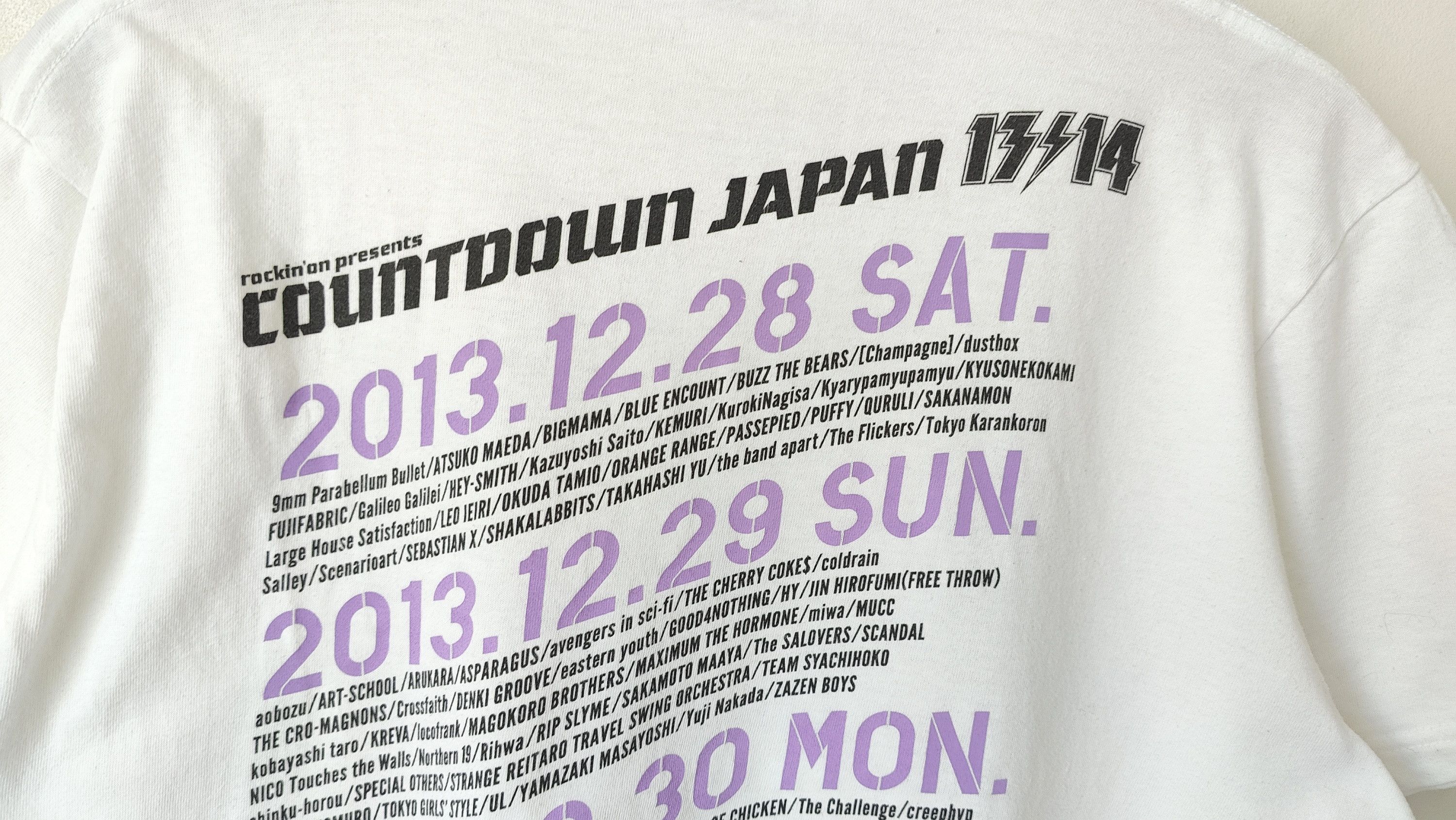 Anime RARE Evangelion x Countdown Japan 13/14 Vintage Tshirt Size US XL / EU 56 / 4 - 8 Thumbnail