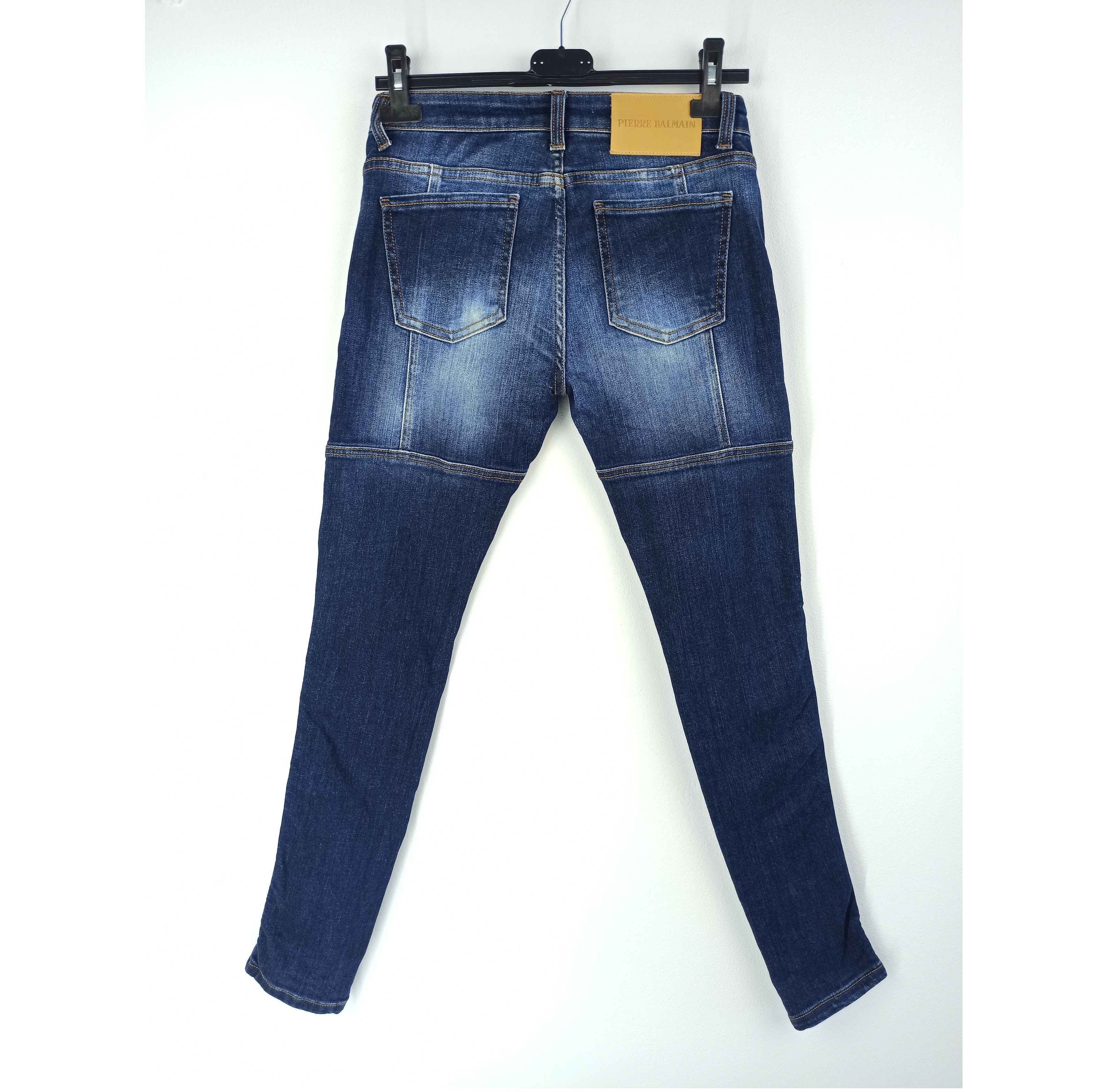 Balmain Balmain Blue Jeans Size 28" / US 6 / IT 42 - 3 Thumbnail