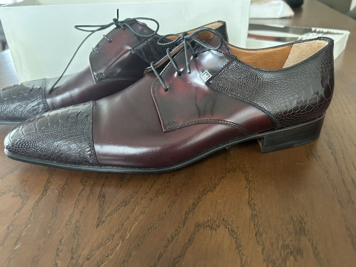 Moreschi Moreschi Ostrich and calf dress shoes New Size US 11 / EU 44 - 4 Thumbnail