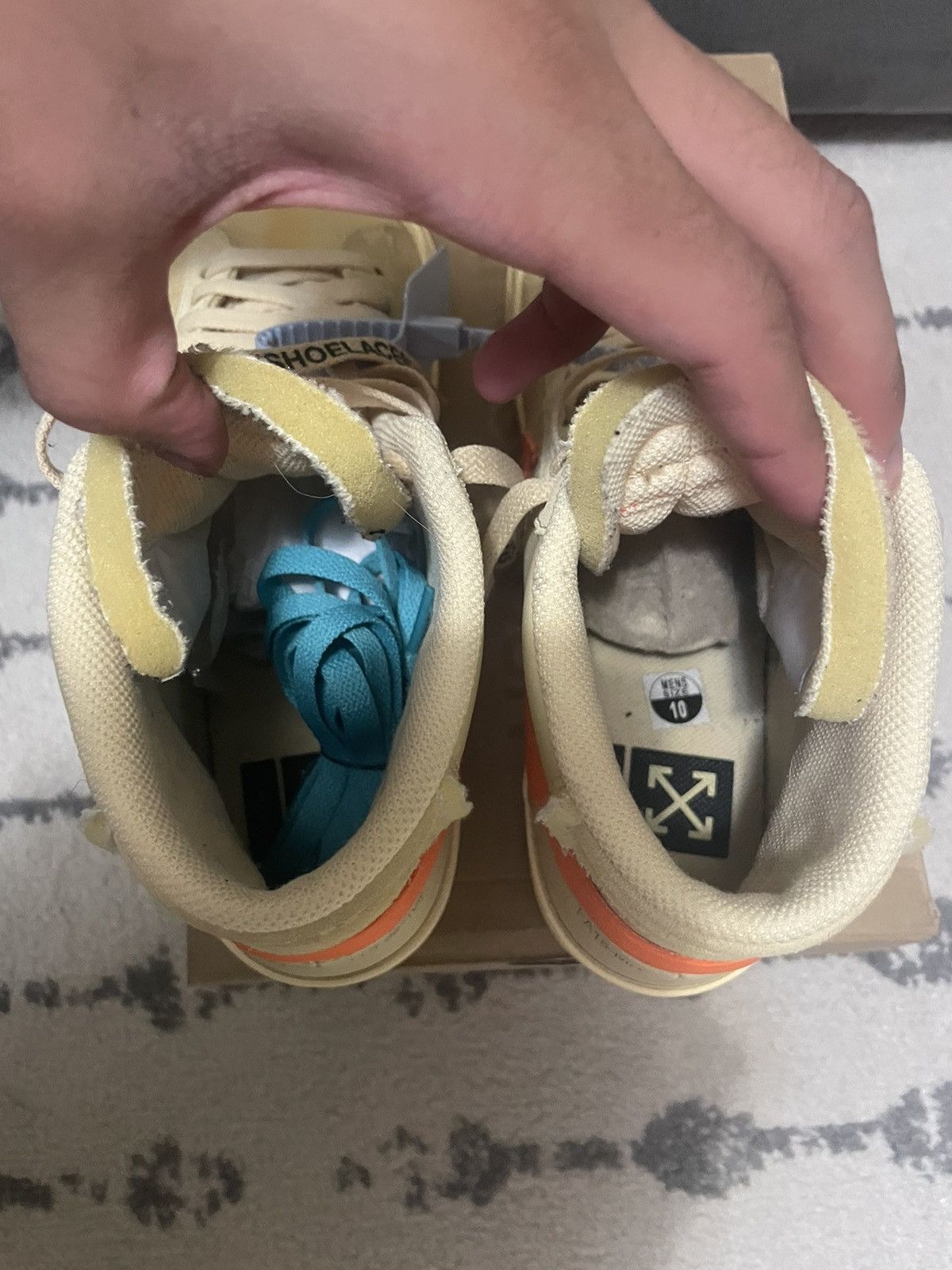 Off-White Off-white blazers, beige Size US 10 / EU 43 - 7 Thumbnail