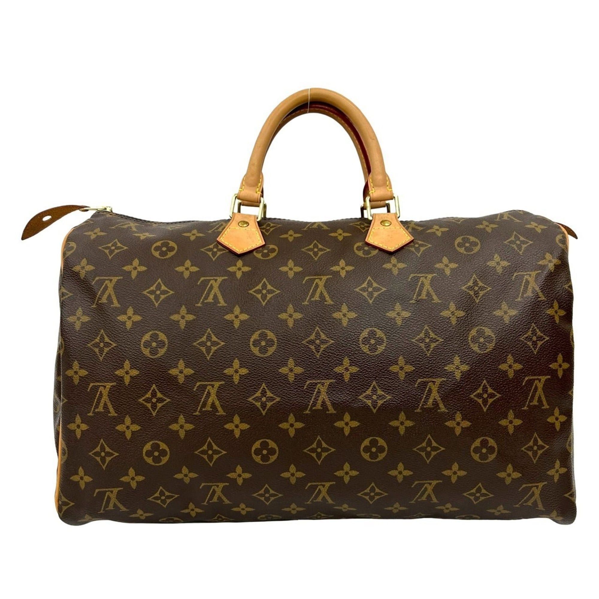 Louis Vuitton LOUIS VUITTON Speedy 40 Monogram Leather Boston Bag/Travel Bag, Brown, 34713 Size ONE SIZE - 1 Thumbnail