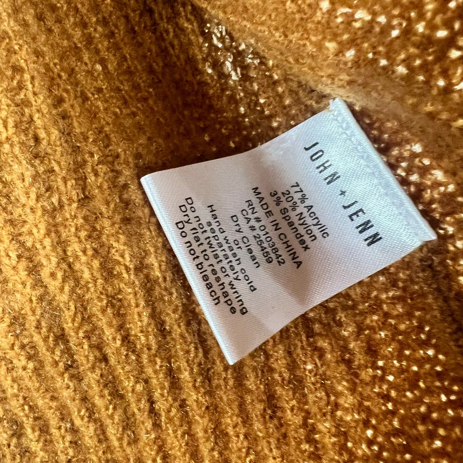 Anthropologie NWT J+J John + Jenn Mock Turtleneck Sweater Small Acrylic Size S / US 4 / IT 40 - 8 Thumbnail