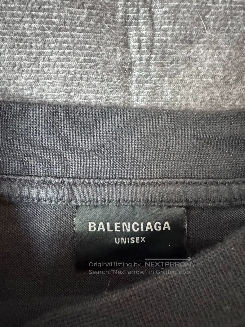 Balenciaga Balenciaga Black and Red Vintage Plain Knit Oversized T-Sh Size US S / EU 44-46 / 1 - 3 Thumbnail