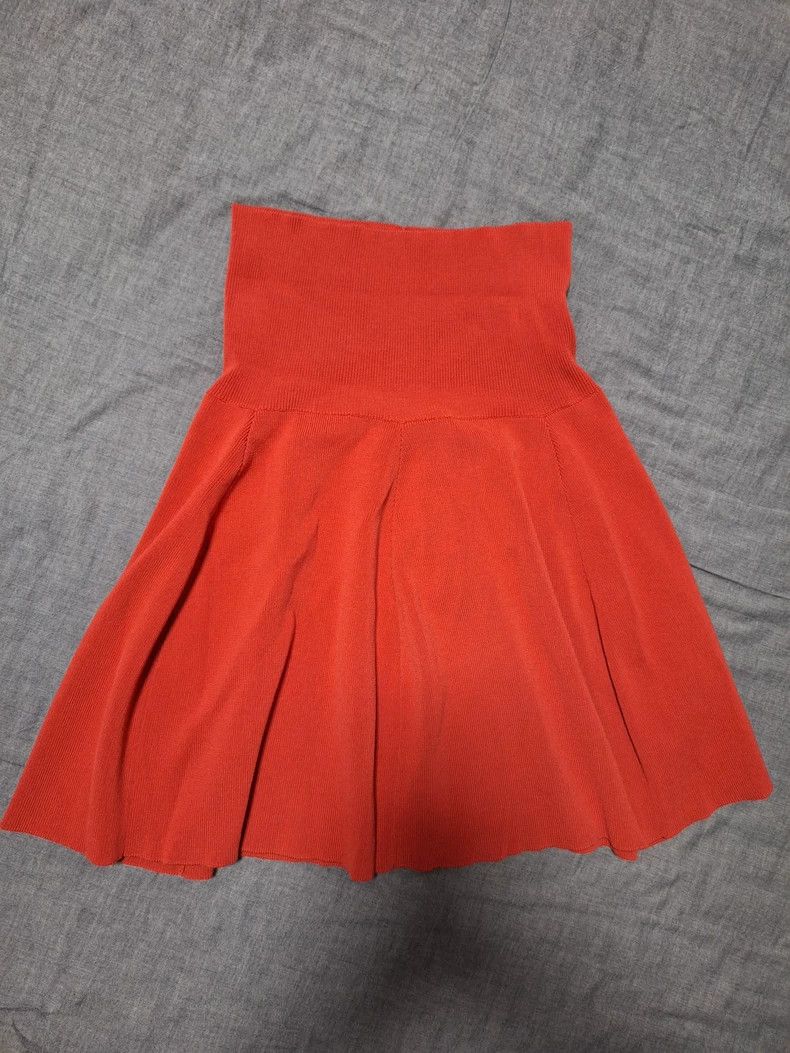 Vivienne Westwood Vivienne Westwood sizeM Red knitted skirt Size 25" / US 0 / IT 36 - 1 Thumbnail