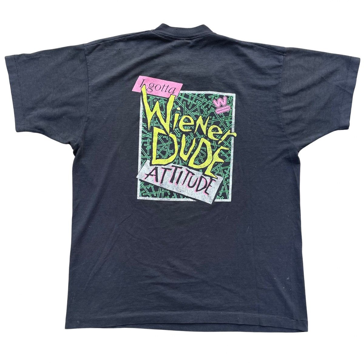 Vintage Wienerschnitzel Wiener Dude Attitude Shirt Size XL