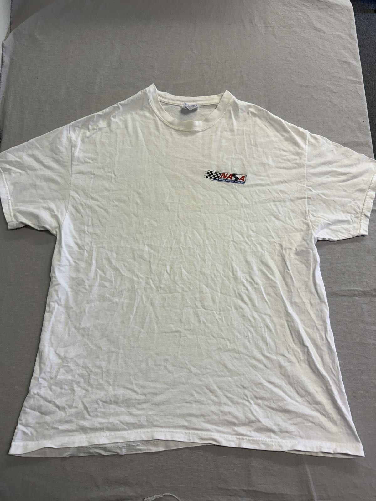 Hanes NASA T-shirt National Auto Sport Association Steve McQueen Size US XL / EU 56 / 4 - 2 Thumbnail