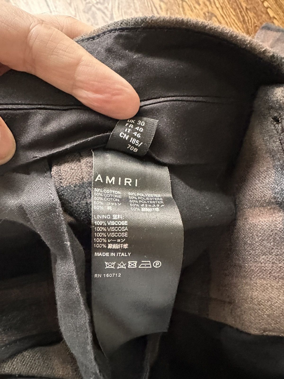 Amiri AMIRI check pants Size US 30 / EU 46 - 5 Thumbnail