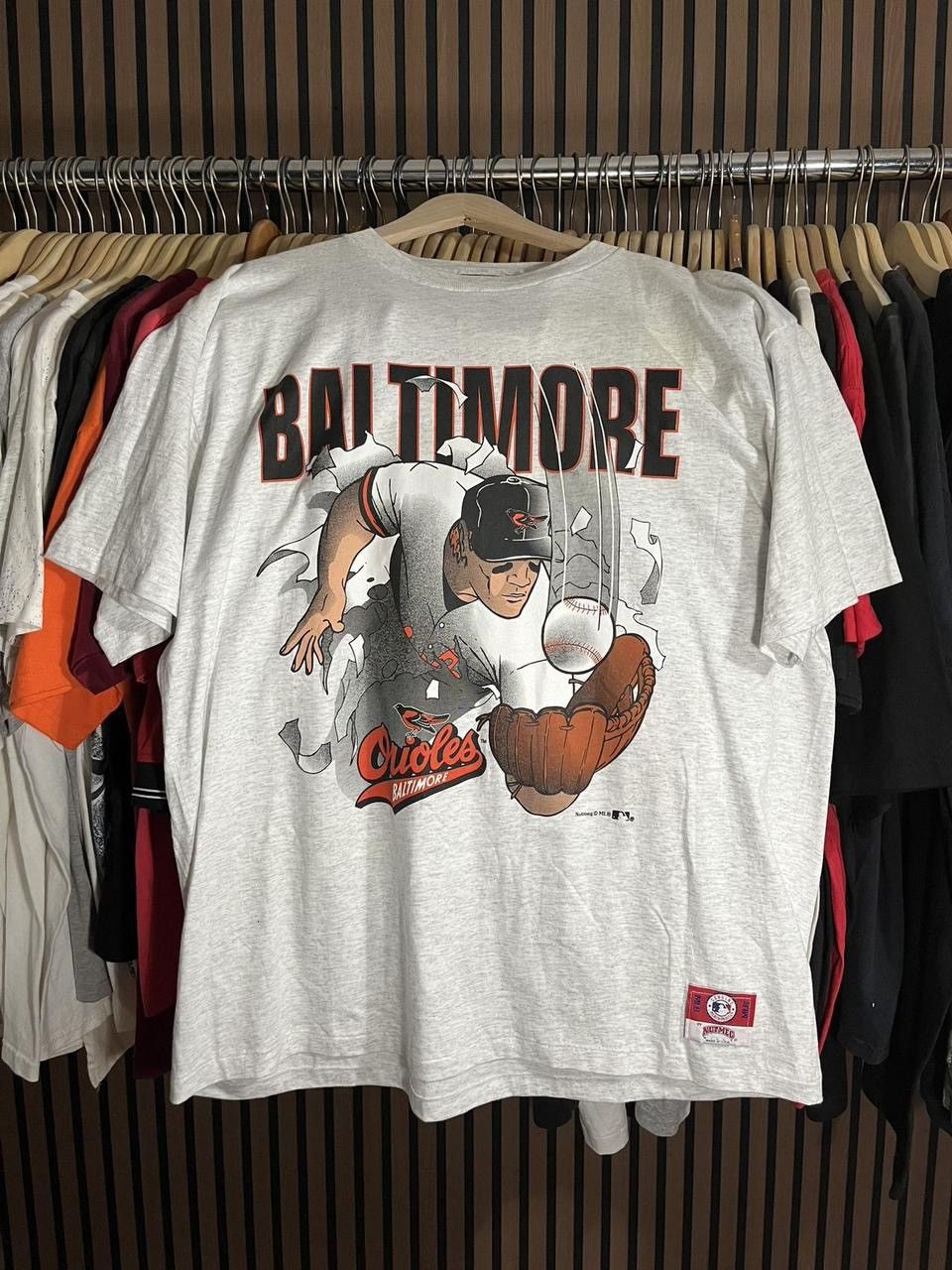Nutmeg Vintage 90’s Nutmeg Baltimore Orioles Breakthrough Tee Size US XL / EU 56 / 4 - 1 Thumbnail