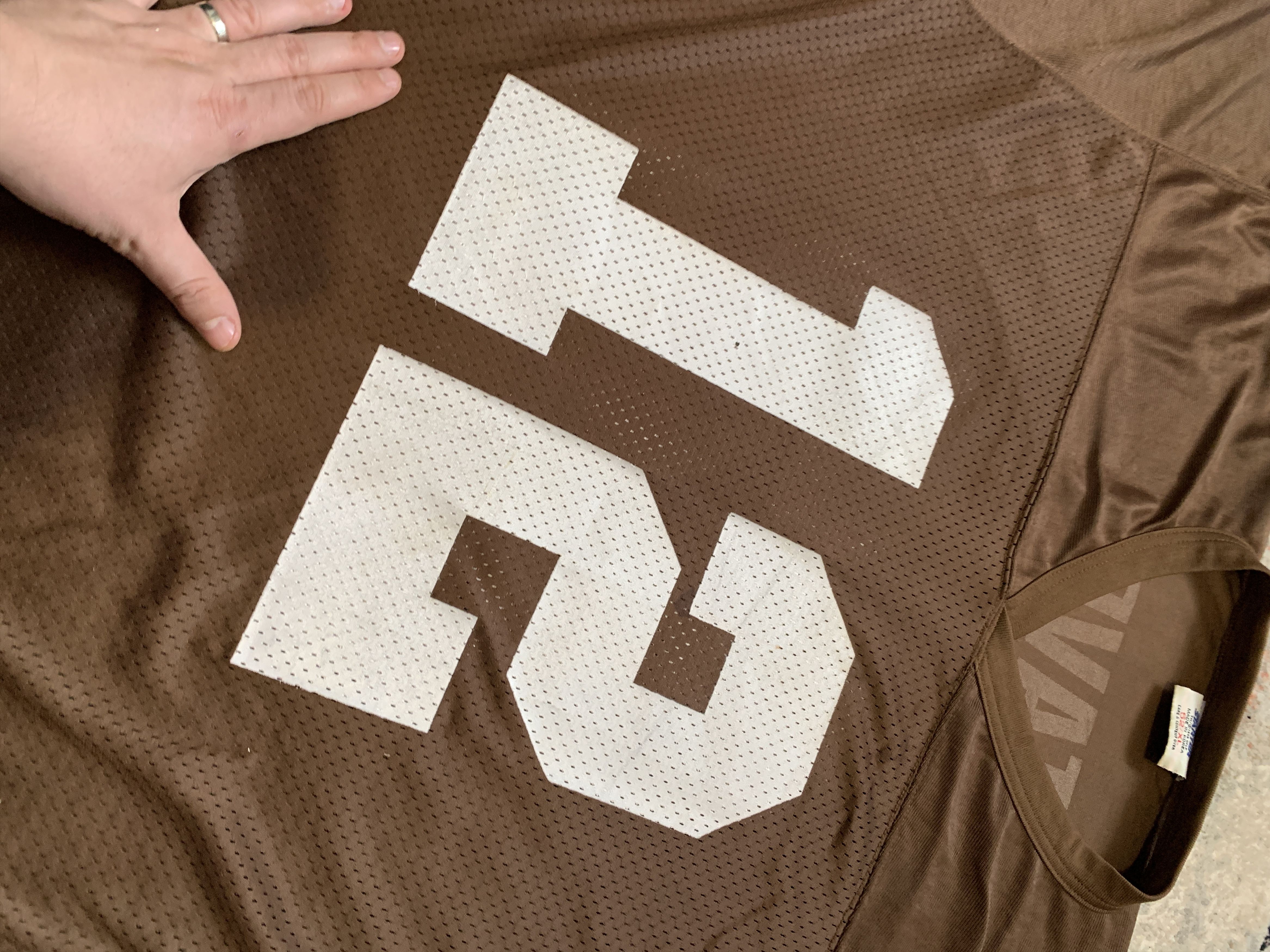 NHL × Starter × Vintage Vintage NFL Vinny Testaverde 12 Cleveland Browns 1995 Jersey Size US XL / EU 56 / 4 - 4 Thumbnail