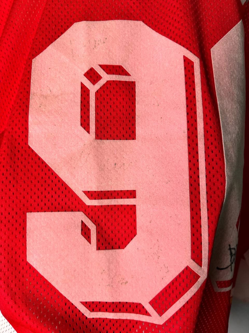 Cccp Match Worn Slava Bykov 1980s USSR Hockey Jersey Tackla Size US L / EU 52-54 / 3 - 5 Thumbnail