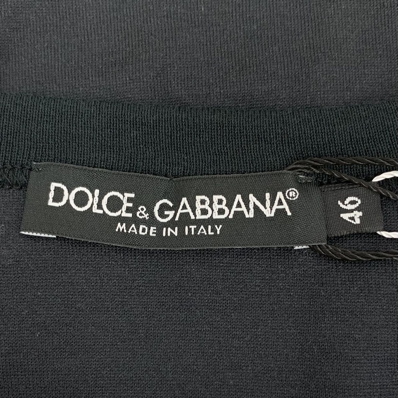 Dolce & Gabbana Dolce & Gabbana Black Rooster Print Short Sleeve K26WX Size US S / EU 44-46 / 1 - 5 Thumbnail