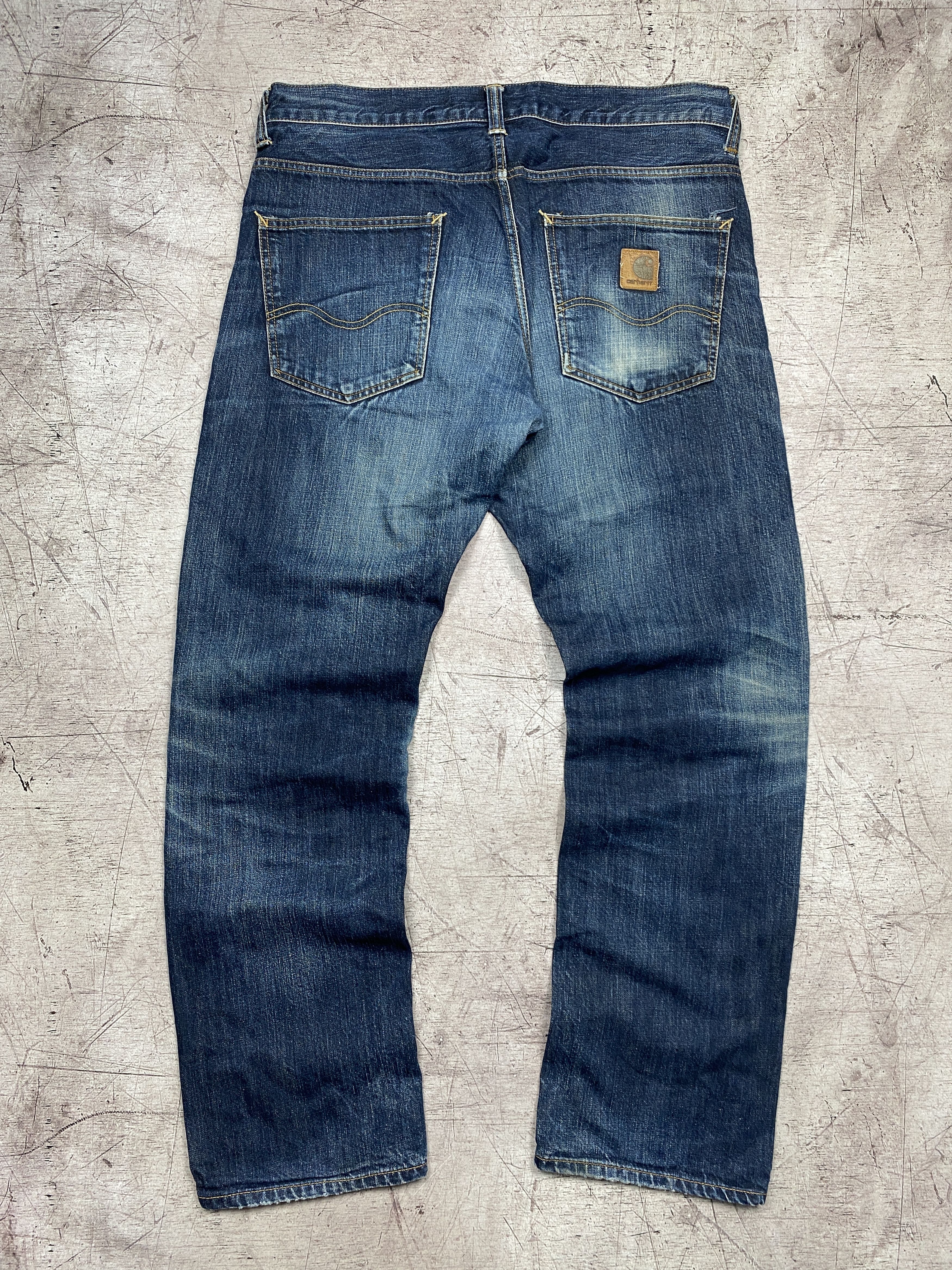 Carhartt × Vintage Carhartt Vintage Mens Bronco Denim Pants Jeans Size US 36 / EU 52 - 1 Thumbnail