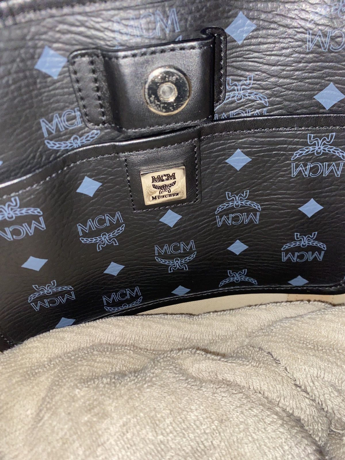 MCM MCM TOTE BAG BLACK Size ONE SIZE - 7 Thumbnail