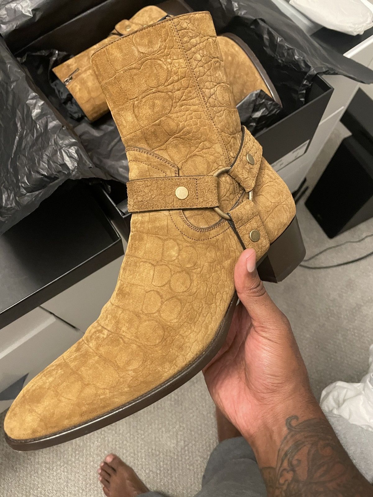 Saint Laurent Paris Wyatt boot Size US 11 / EU 44 - 2 Thumbnail