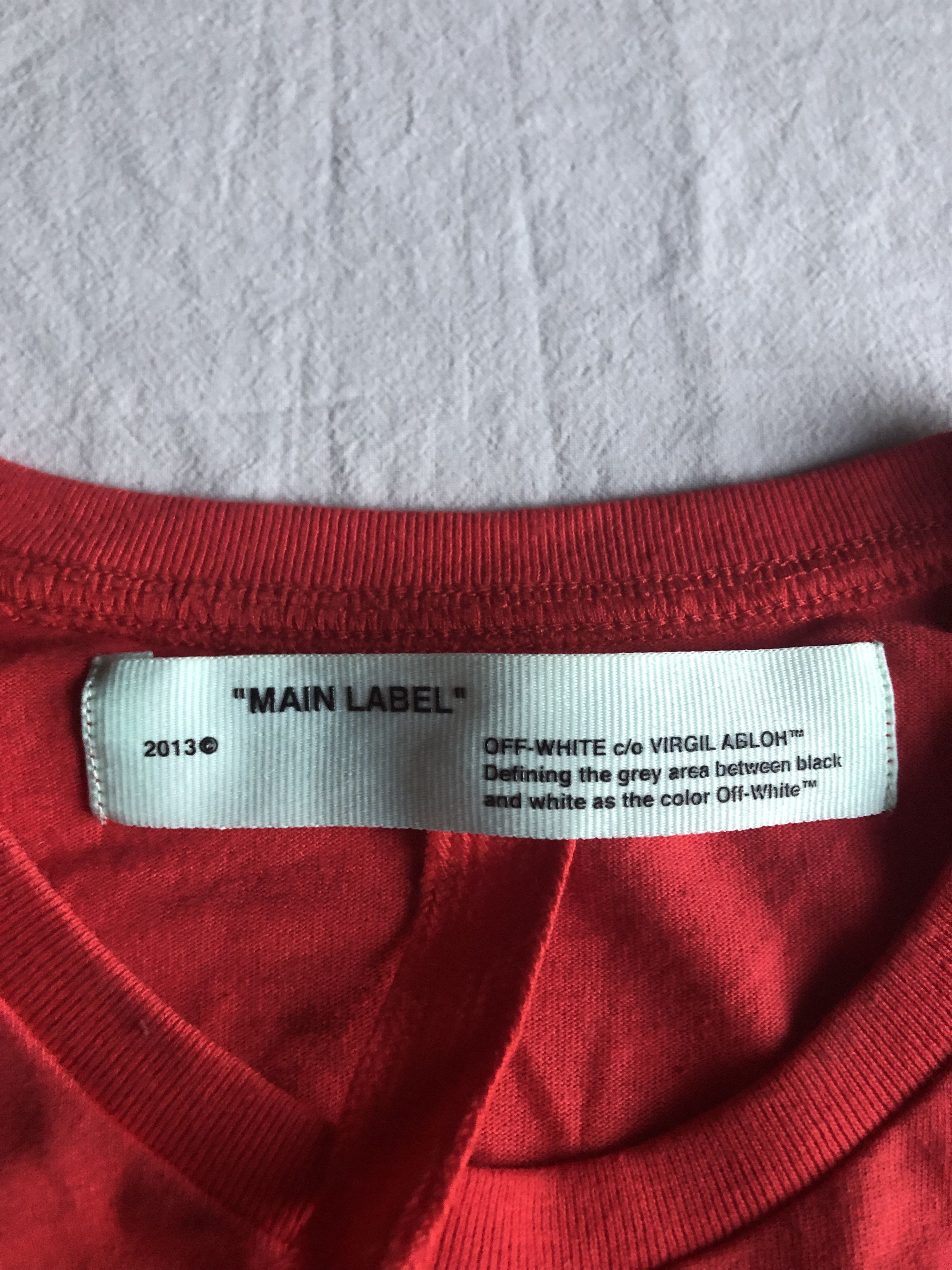 Off-White Off-white, Mona Lisa long-sleeve t-shirt, M Size US M / EU 48-50 / 2 - 6 Thumbnail