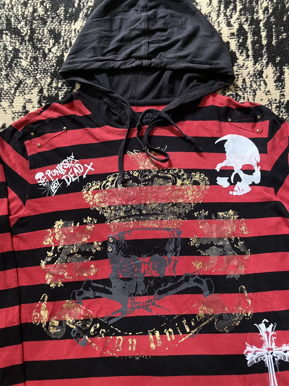 If Six Was Nine Japanes Design united Punk Gothic Style Size US M / EU 48-50 / 2 - 3 Thumbnail