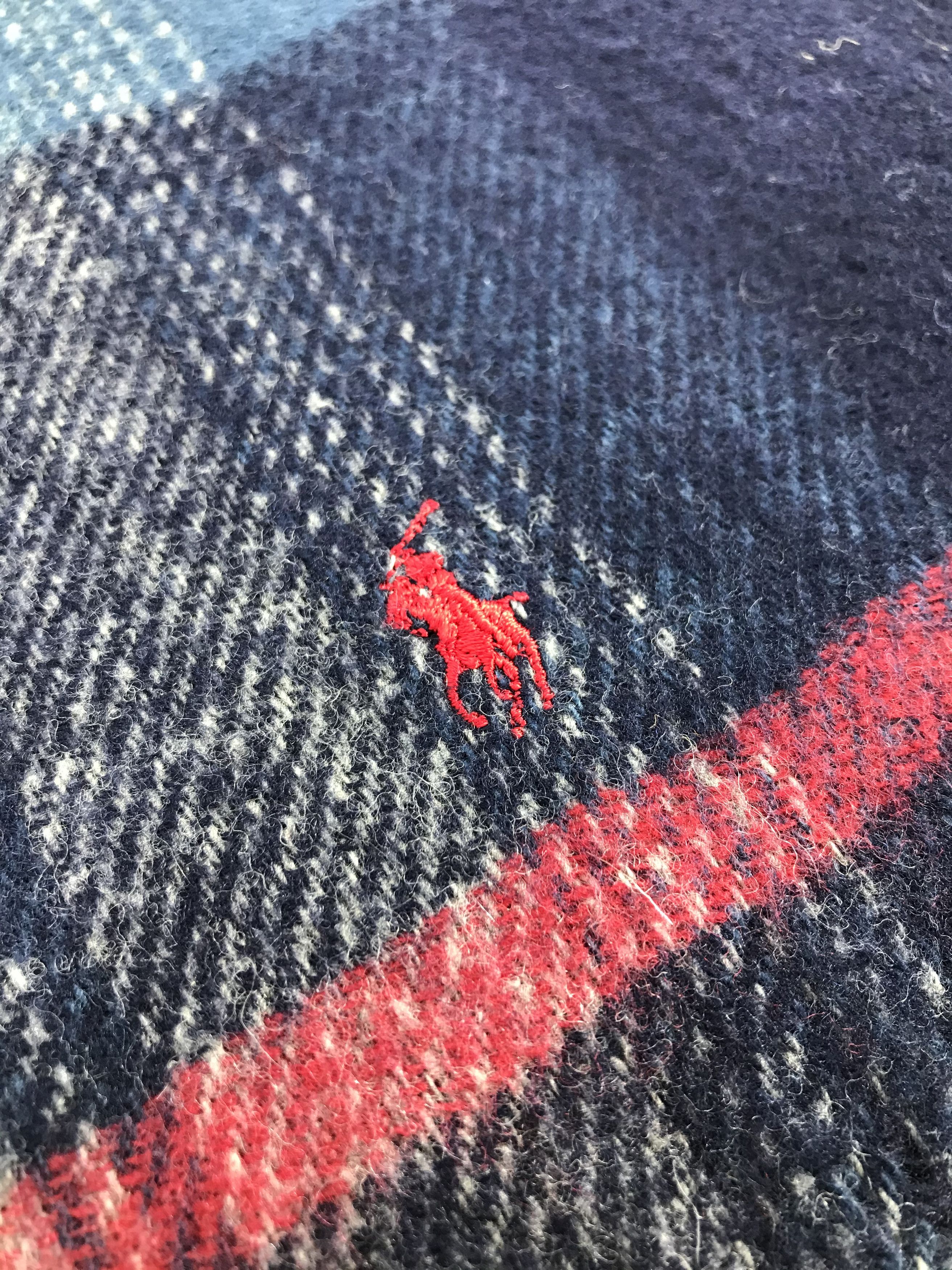 Polo Ralph Lauren × Vintage Polo Ralph Lauren Scarf / Muffler / Neckwear - WW1374 Size ONE SIZE - 4 Thumbnail