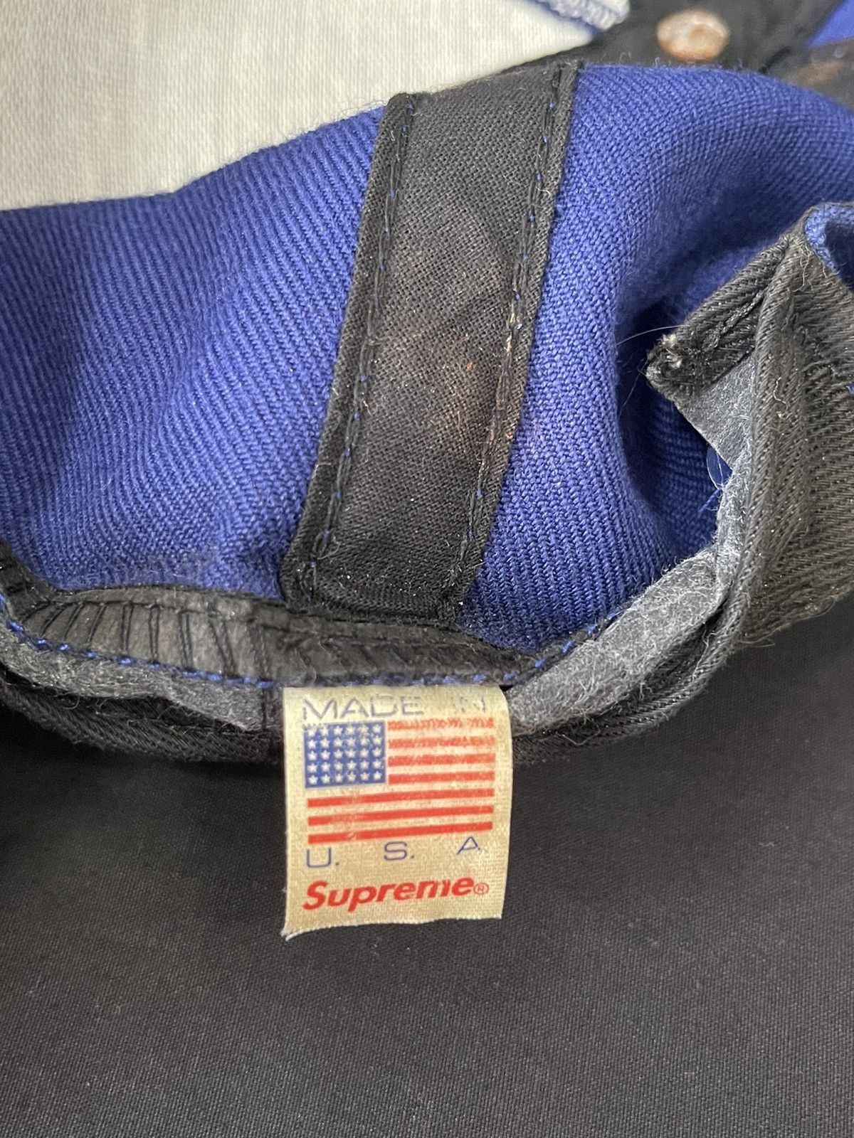Supreme SS09 Supreme Fuck Em All 5 Panel Snapback Cap Hat Size ONE SIZE - 10 Thumbnail