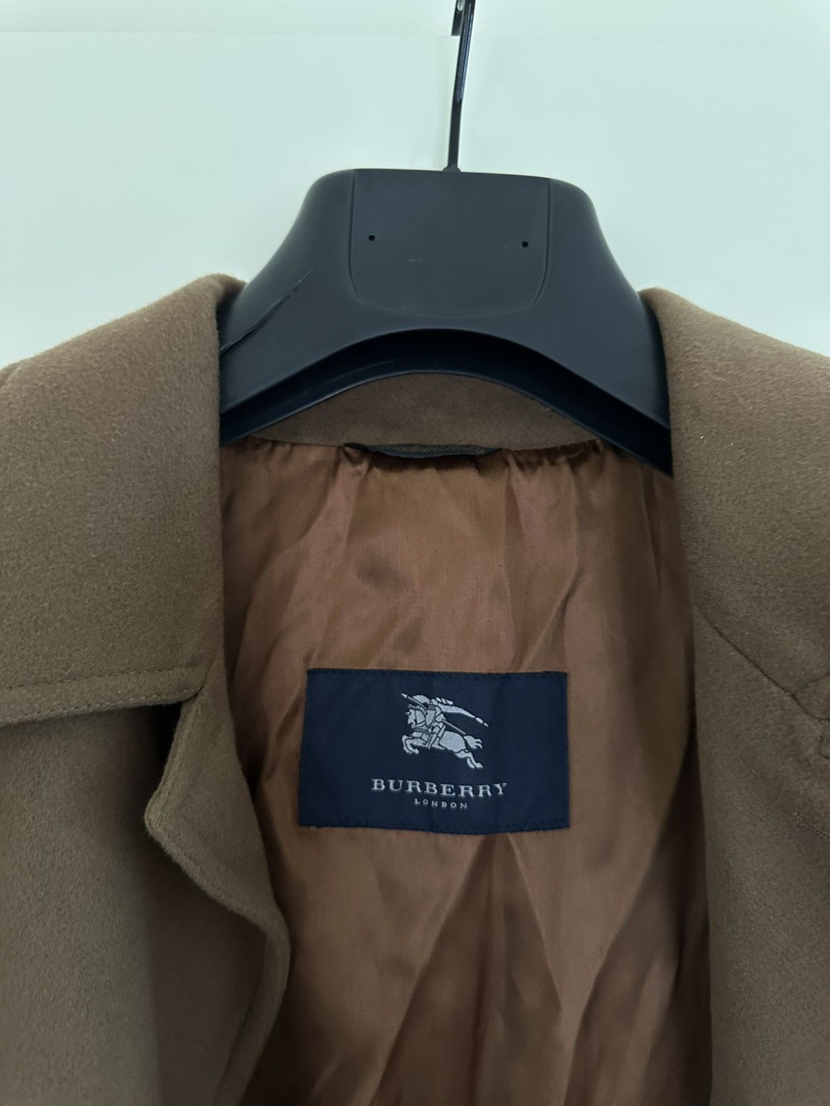 Burberry × Vintage Trench Burberry Vintage Virgin Wool Size US M / EU 48-50 / 2 - 2 Thumbnail