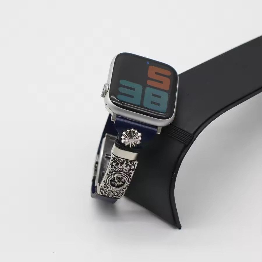 Jewelry Apple Watch PU Leather Band - 41 mm Size ONE SIZE - 6 Thumbnail