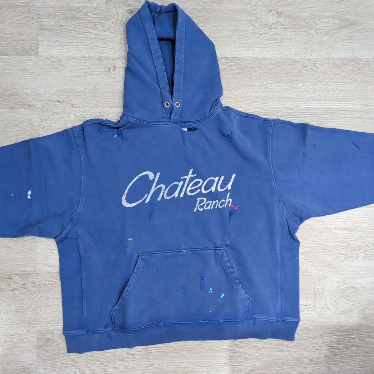 Gallery Dept. Gallery Dept Chateau Ranch Hoodie Navy Blue Size US M / EU 48-50 / 2 - 1 Thumbnail