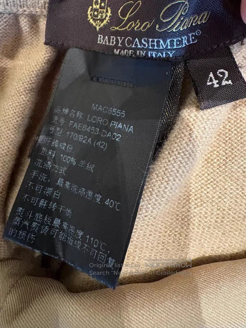 Loro Piana Loro Piana Cashmere Long Pants Size 27" / US 4 / IT 40 - 7 Thumbnail