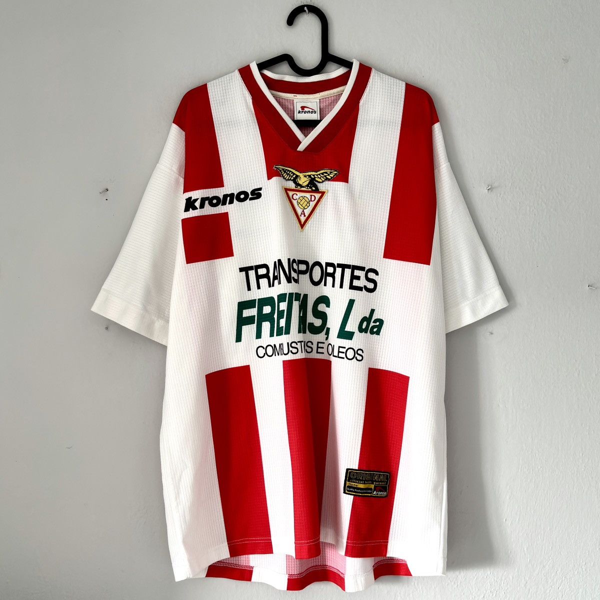 Vintage 1999 2000 CD Aves Portugal Retro Vintage Soccer Jersey Shirt Size US XL / EU 56 / 4 - 2 Thumbnail
