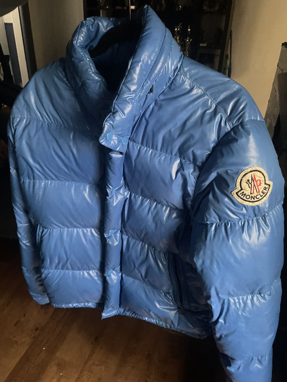 image of Moncler Norme Afnor G32-003 in Blue, Men's (Size Medium)