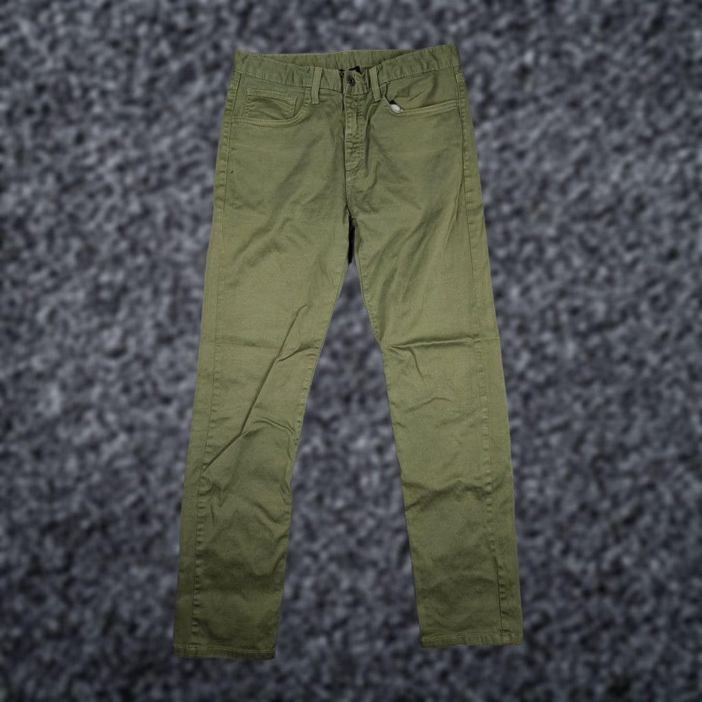 Flint And Tinder Flint And Tinder Pants Mens 30x31 Green Slim Fit 5 Pocket 365 Pant Jeans Straight Leg 30 31 Regular Mens Size US 30 / EU 46 - 1 Thumbnail