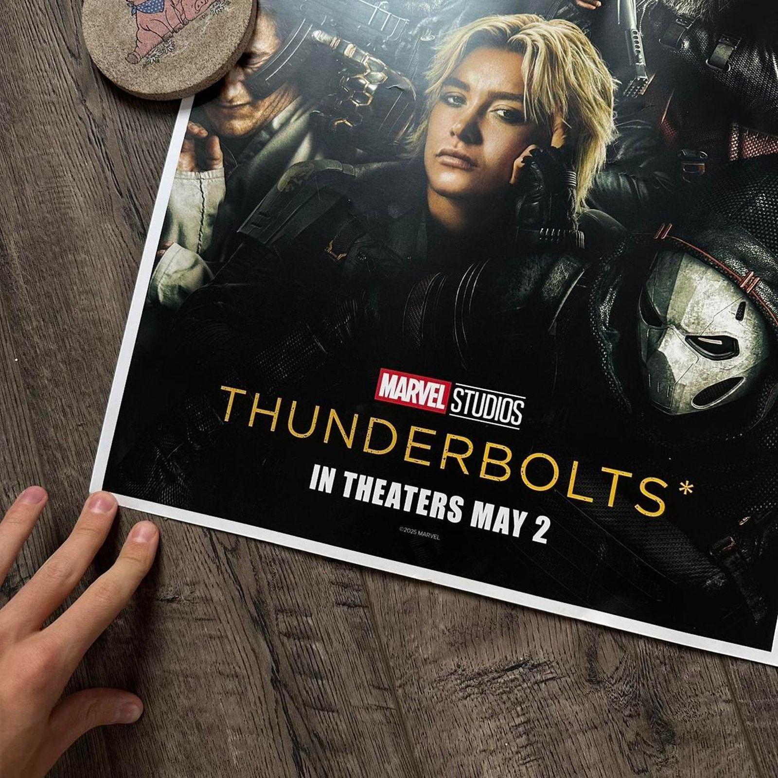 Harley Davidson × Marvel Comics Marvel Thunderbolts Harley Davidson Movie Promo Poster Print Size ONE SIZE - 5 Thumbnail