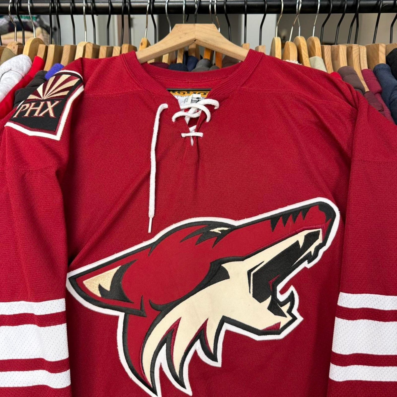 NHL Vintage Phoenix Coyotees KOHO Hockey Jersey Size US L / EU 52-54 / 3 - 2 Thumbnail