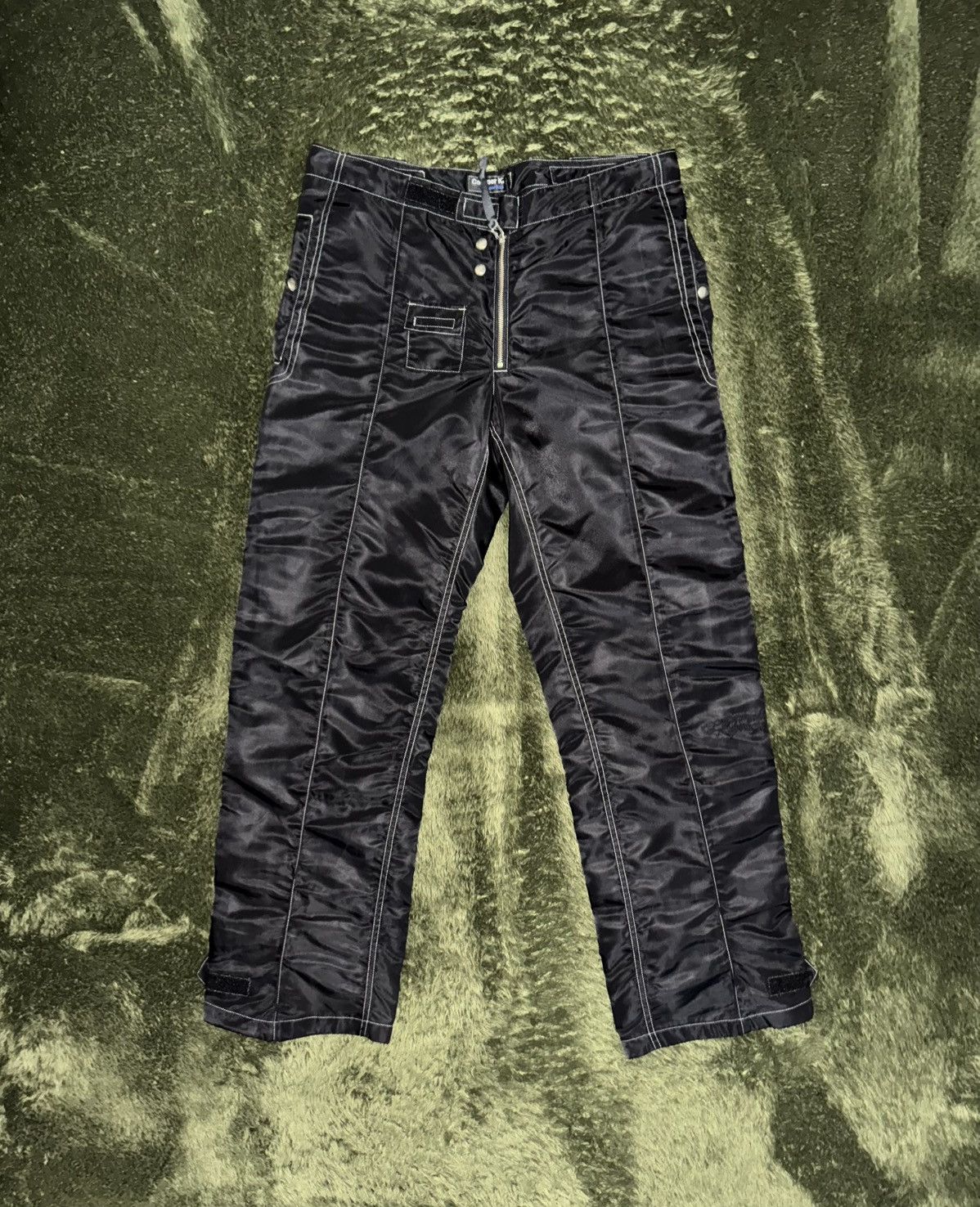 [XL] Cost per Kilo Pocket Detail Nylon-Blend Snow Pants