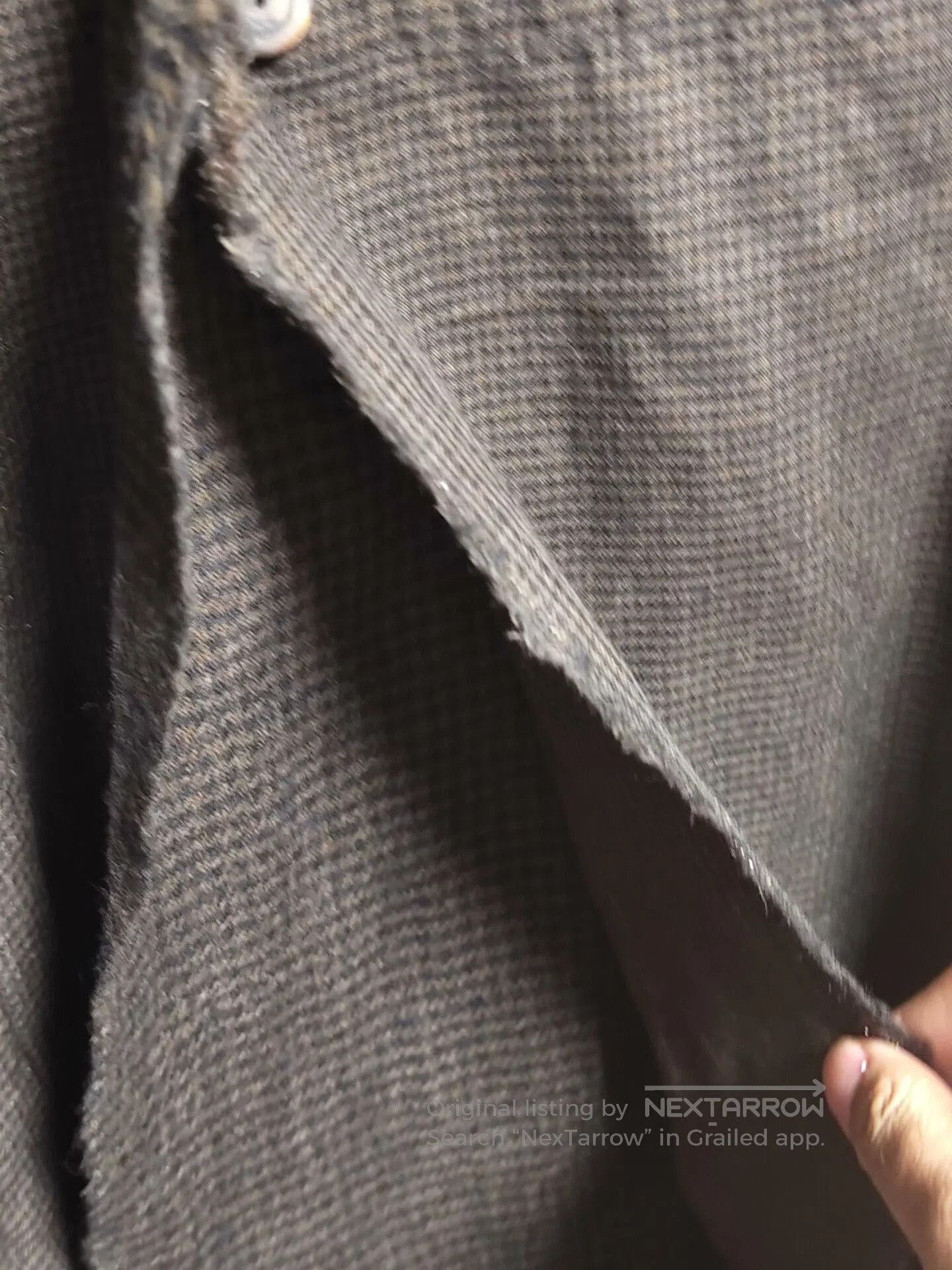 Ziggy Chen Ziggy Chen 19AW Houndstooth Robe Coat. Size US M / EU 48-50 / 2 - 4 Thumbnail