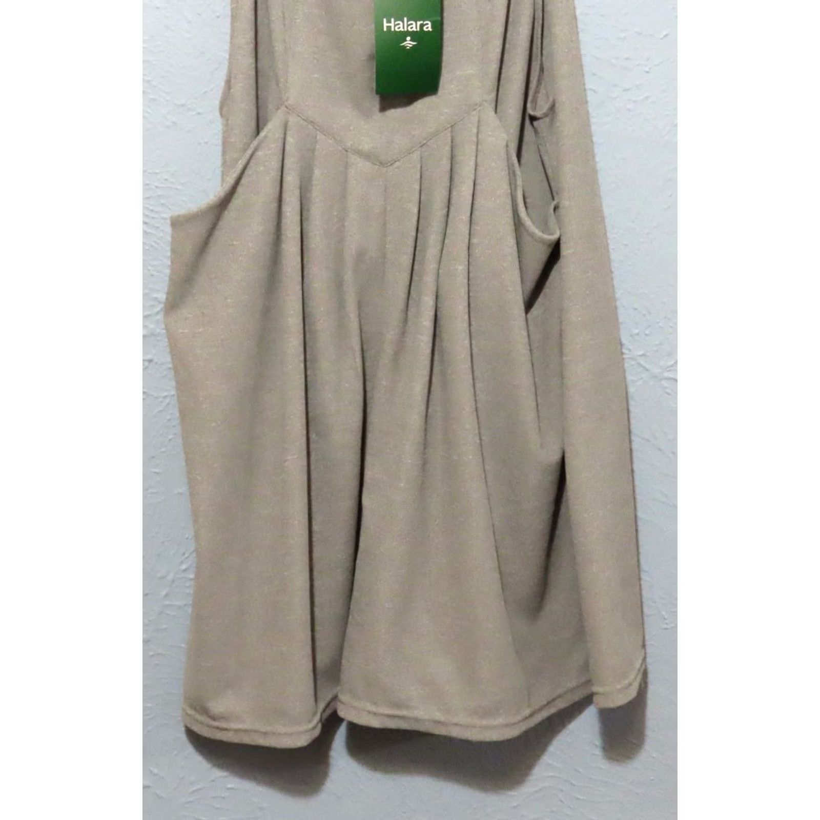 Vintage Halara Overalls Waffle Casual Adjustable Strap Button Multiple Pockets Gray L Women Bohemian One-Piece Sleeveless Wide-Leg Size 36" / US 14 / IT 50 - 2 Thumbnail